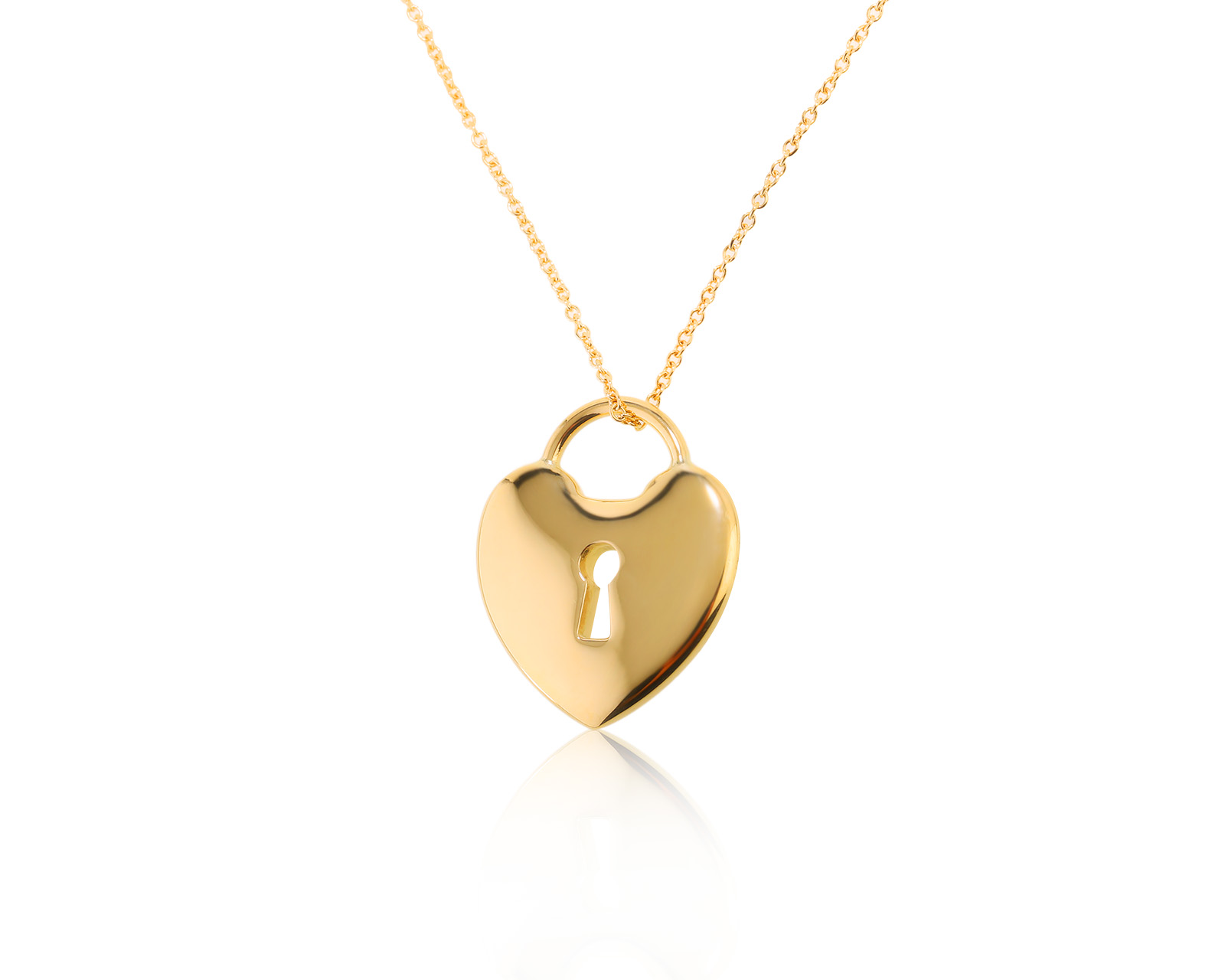 Оригинальный золотой кулон Tiffany&Co 040322/3