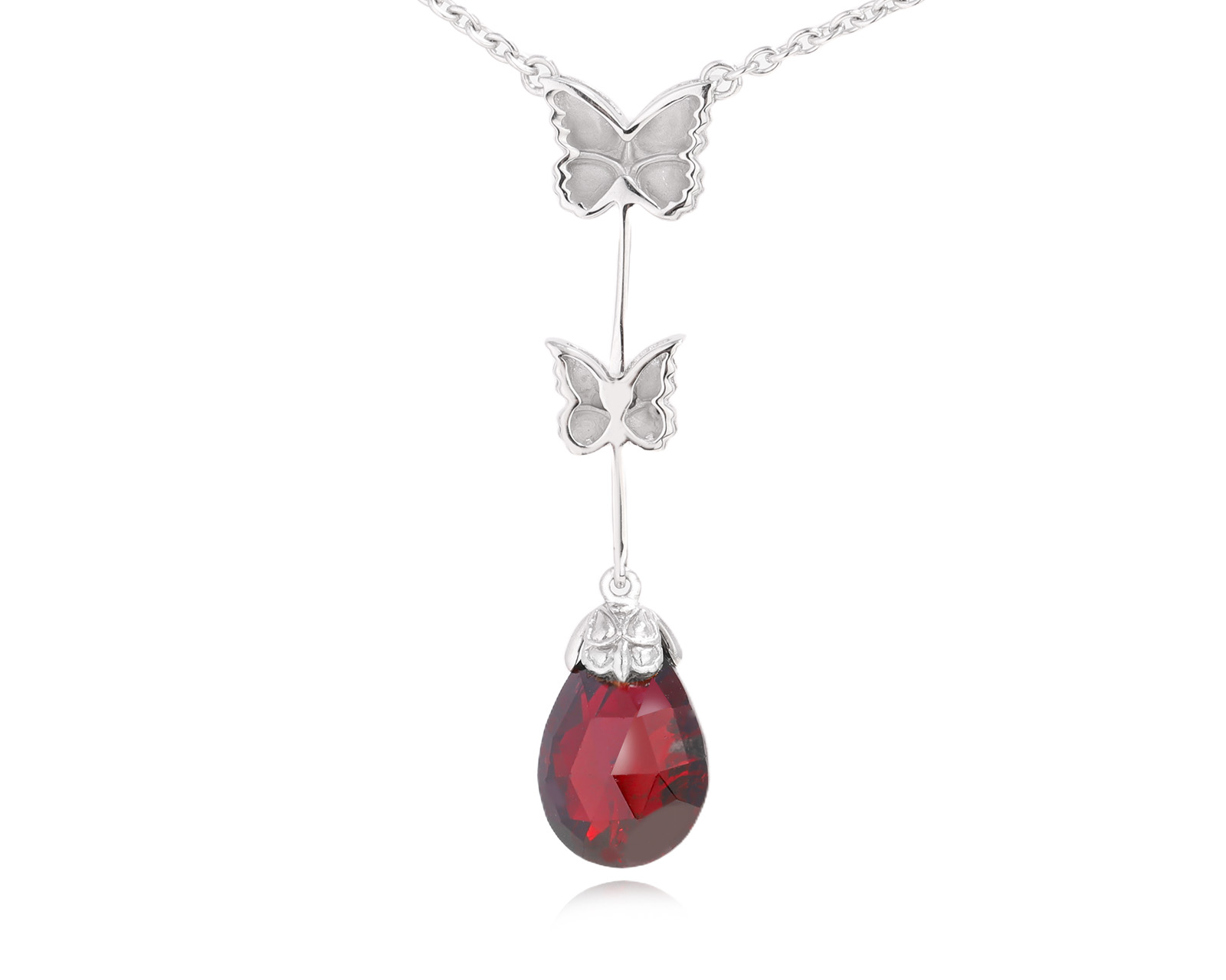 Оригинальное золотое колье Carrera y Carrera Baile De Mariposas Butterflies 990073/3