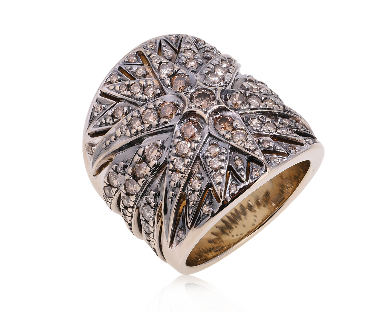 Оригинальное золотое кольцо с бриллиантами 1.59ct H.Stern Stars 990153/1