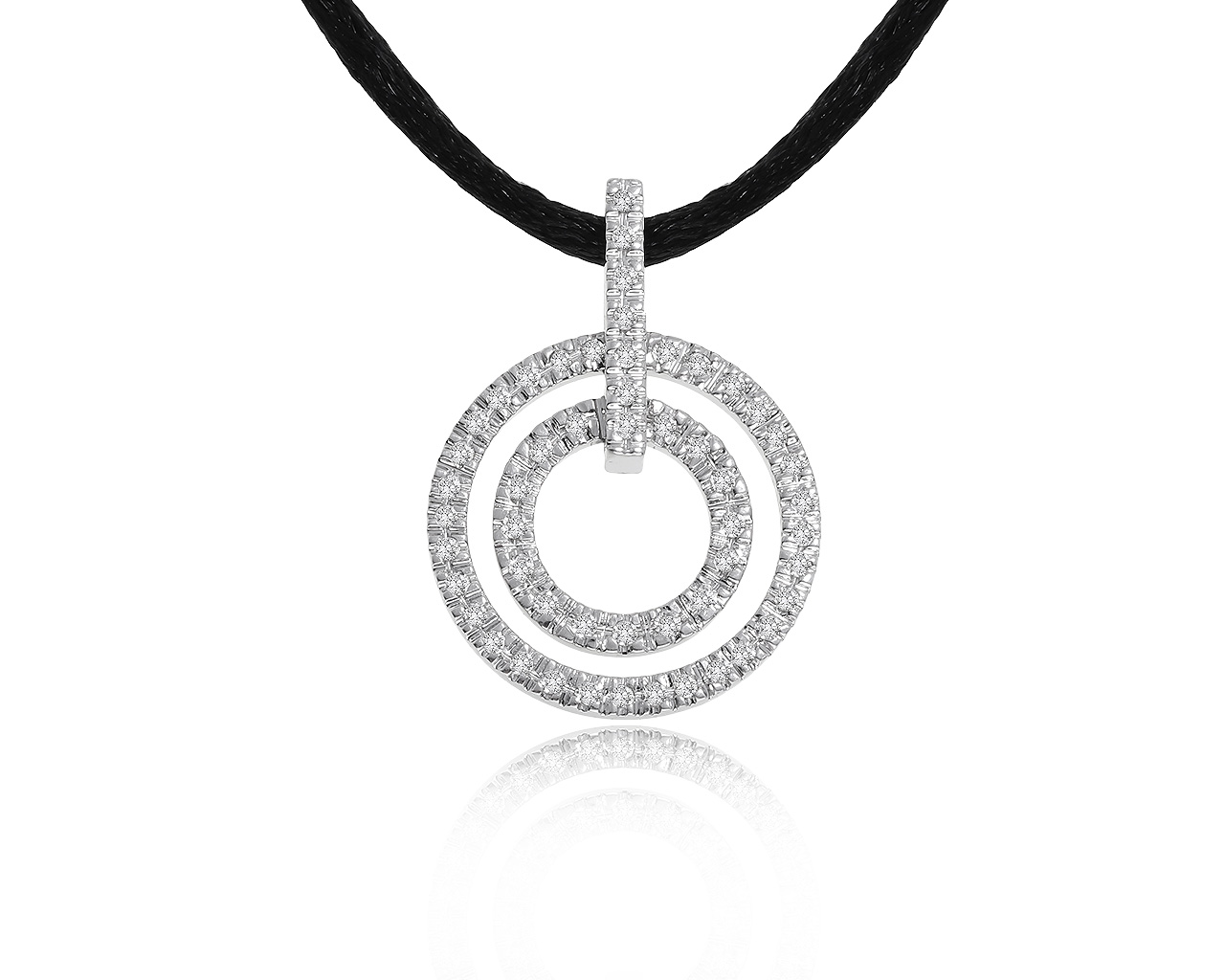 Завораживающий золотой кулон с бриллиантами 0.65ct 010321/15