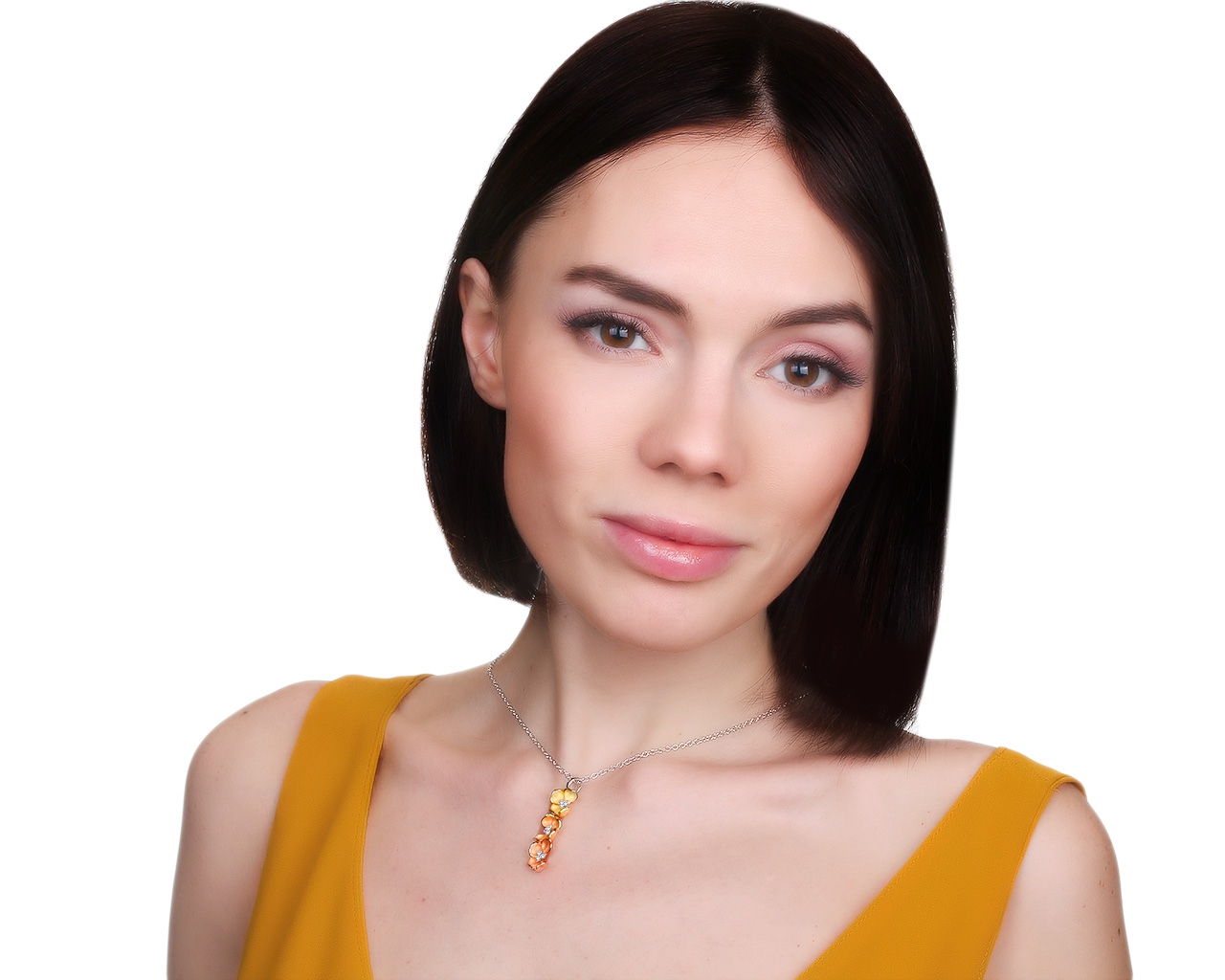 Оригинальный золотой кулон с бриллиантами 0.18ct Annamaria Cammilli