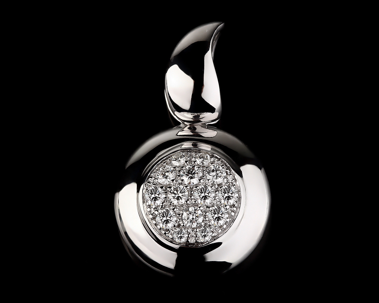 Золотая подвеска с бриллиантами Tamara Comolli 141016/4