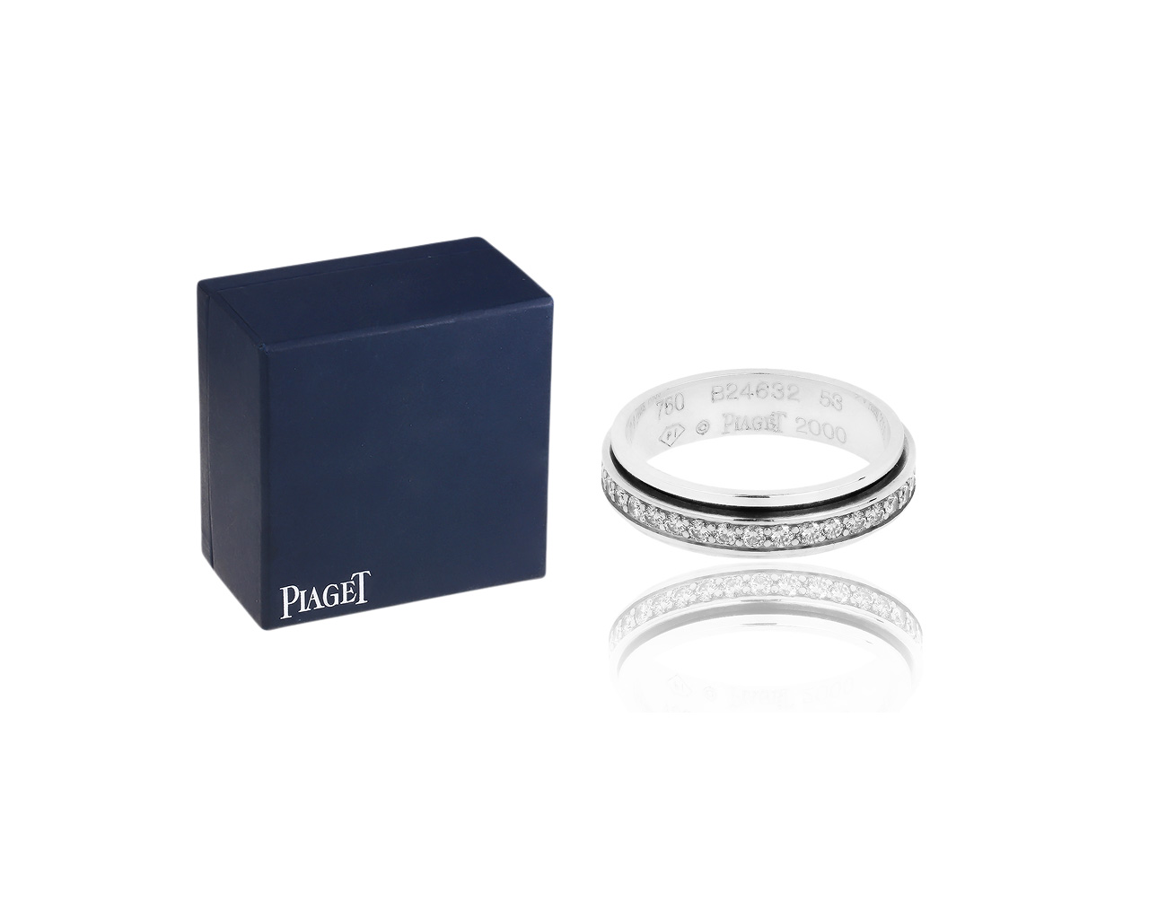 Золотое кольцо-дорожка с бриллиантами 0.50ct Piaget Possession