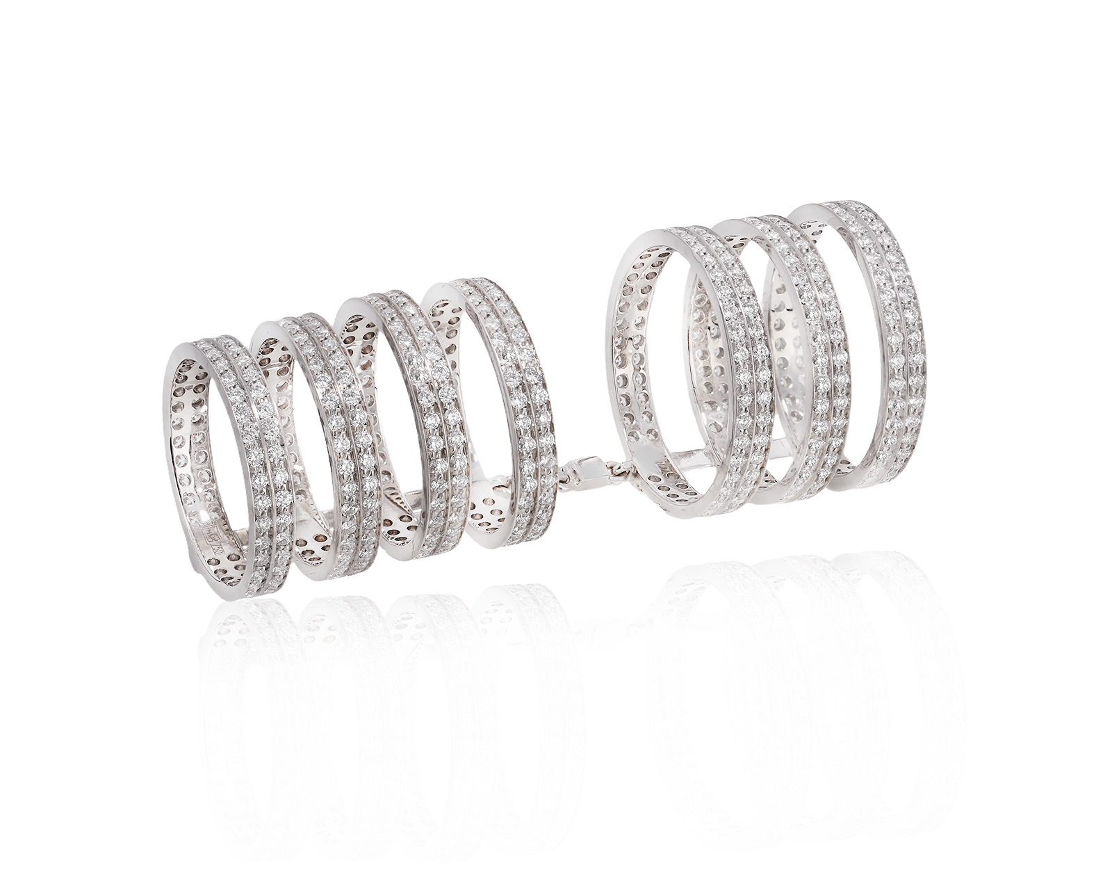 Оригинальное золотое кольцо с бриллиантами 3.13ct Repossi Berbere Classic 271125/4