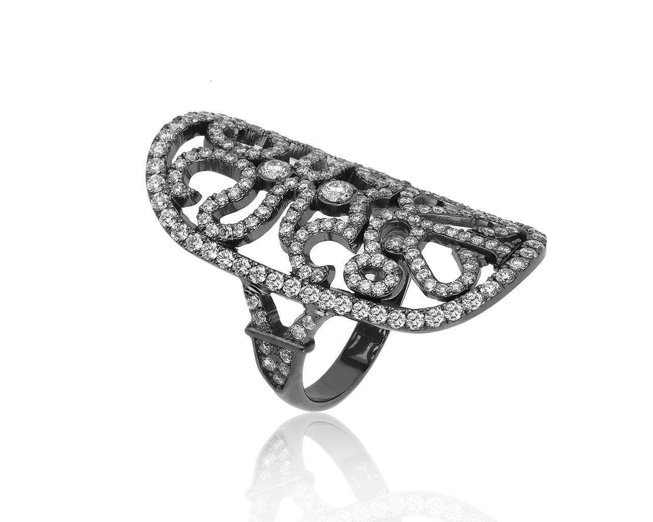 Оригинальное золотое кольцо с бриллиантами 2.05ct Jacob&Co 231119/2