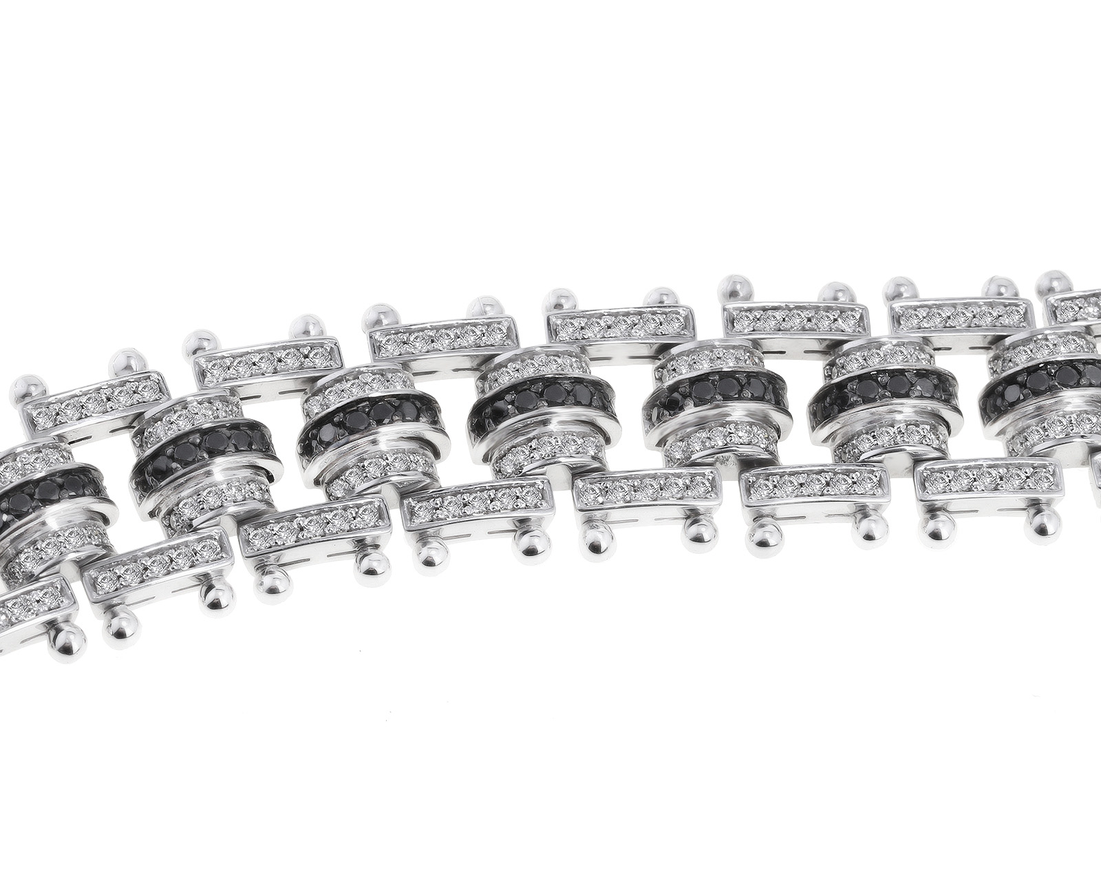 Шикарный золотой браслет с бриллиантами 5.54ct