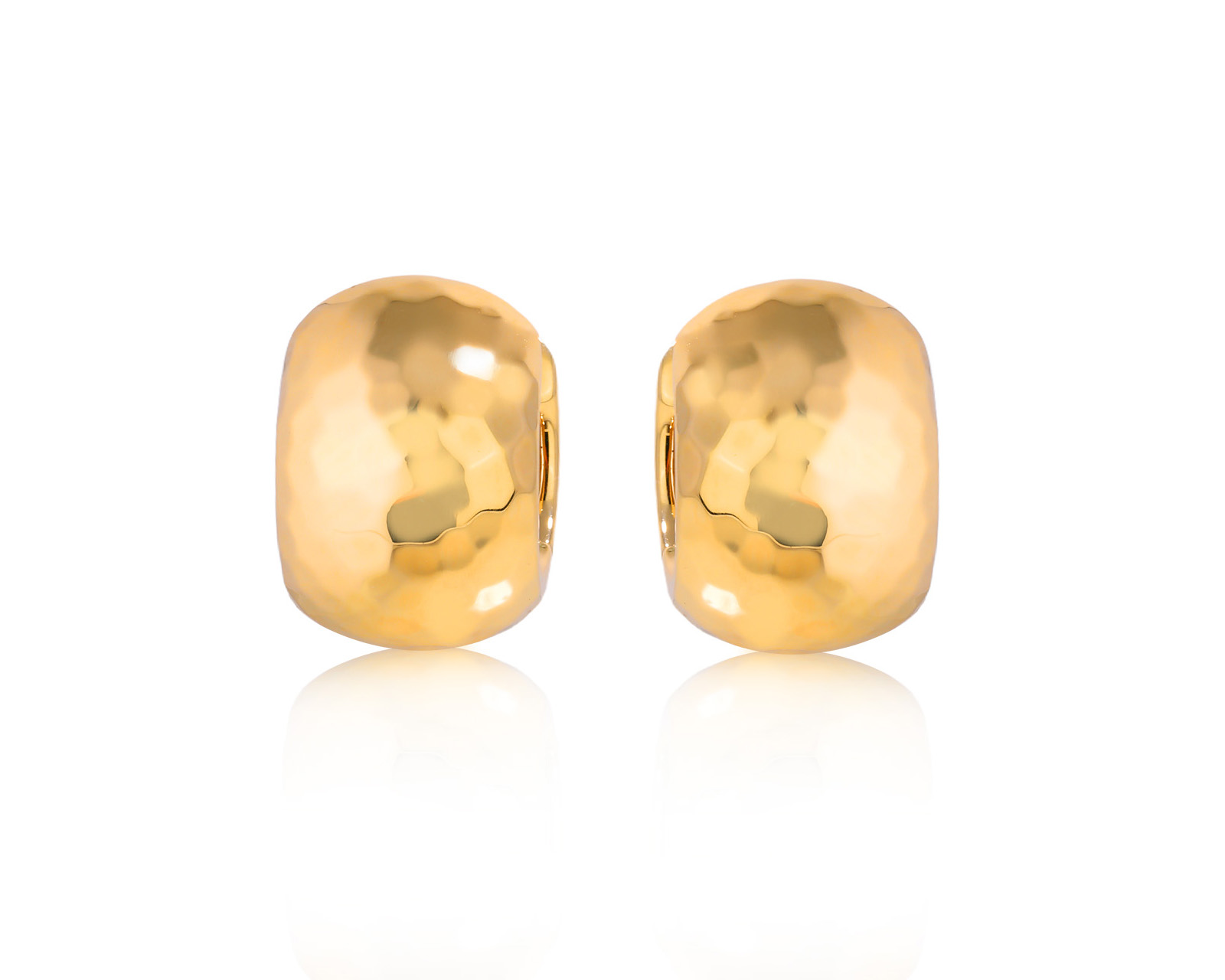 Оригинальные золотые серьги с рубинами 0.06ct Roberto Coin 280725/11