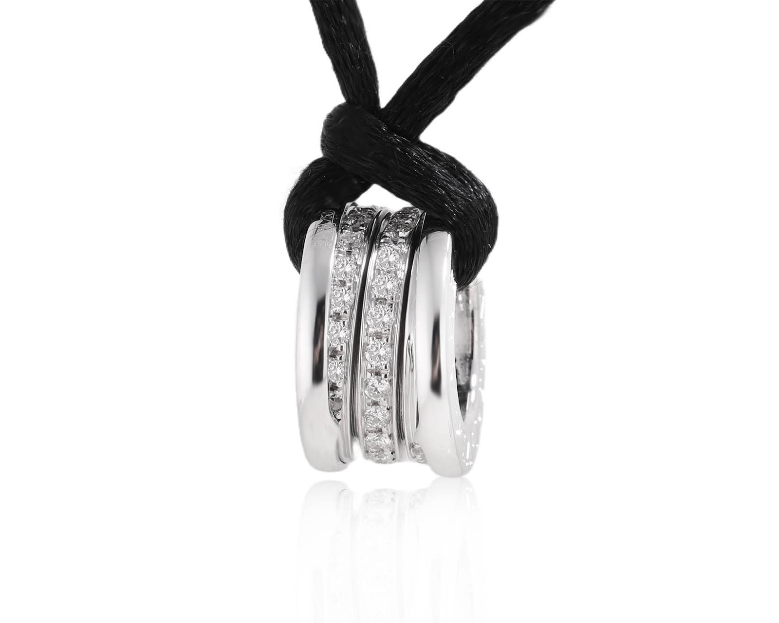 Оригинальный золотой кулон с бриллиантами 0.45ct Bvlgari B.Zero1 090825/3