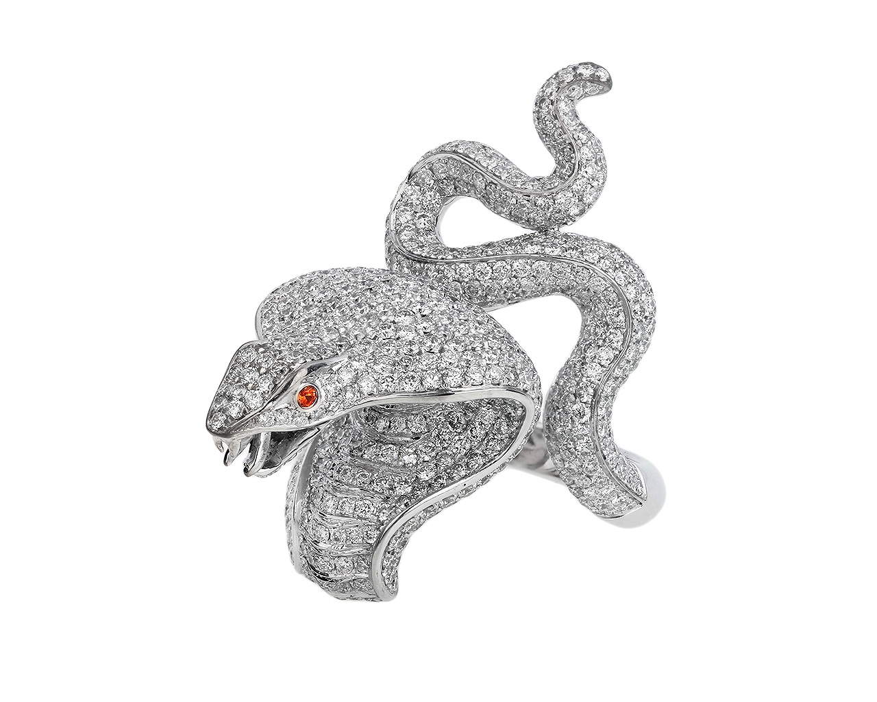 Роскошное золотое кольцо с бриллиантами 6.05ct 200218/6