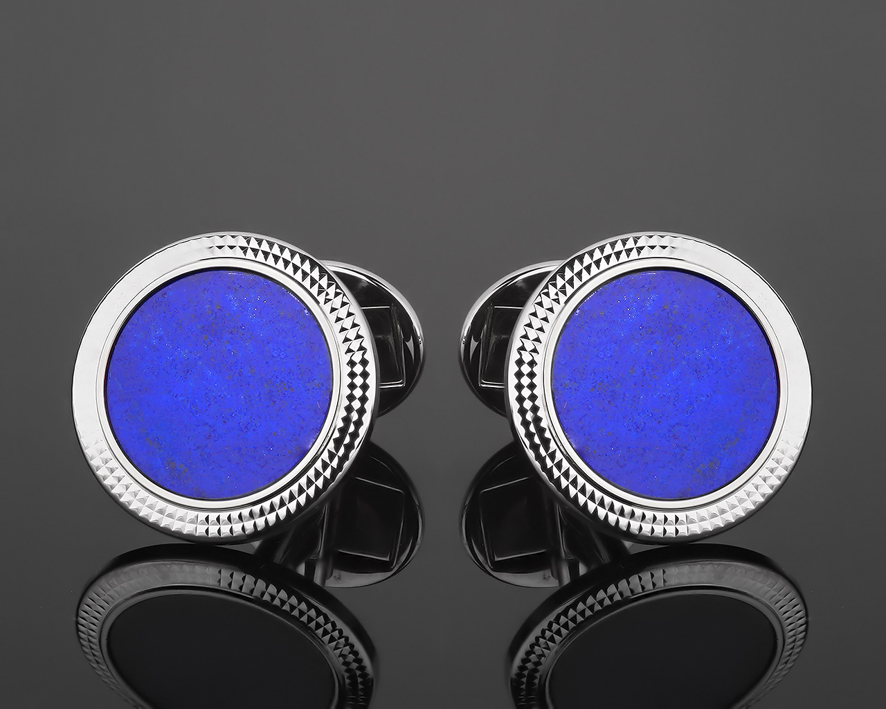 Солидные золотые запонки Patek Philippe Calatrava