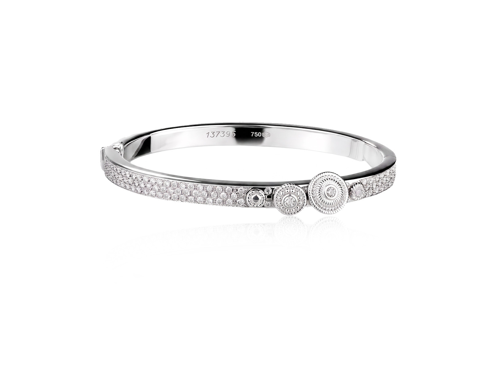 Оригинальный золотой браслет с бриллиантами 3.50ct Carrera y Carrera Pasodoble 160726/1