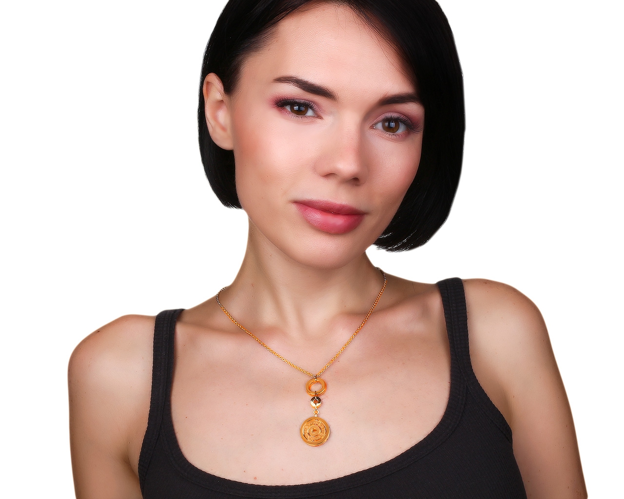 Оригинальное золотое колье Bvlgari