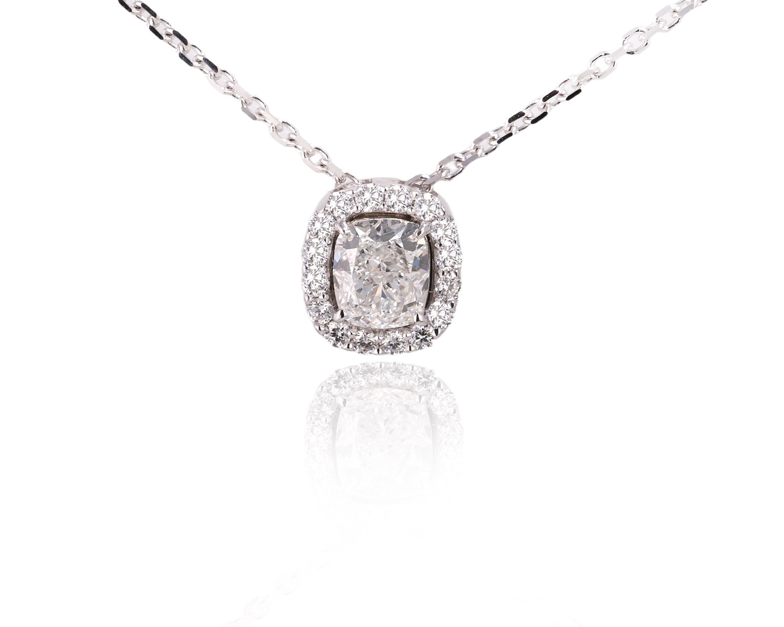 Золотое колье с бриллиантами 0.85ct Evgeny Matveev 090226/Б266