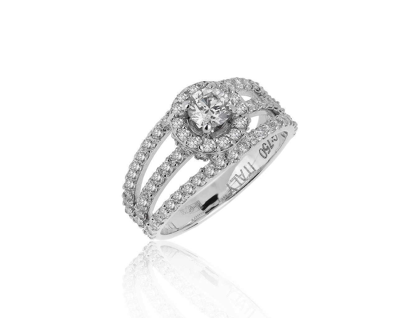 Превосходное золотое кольцо с бриллиантами 1.53ct 070220/4