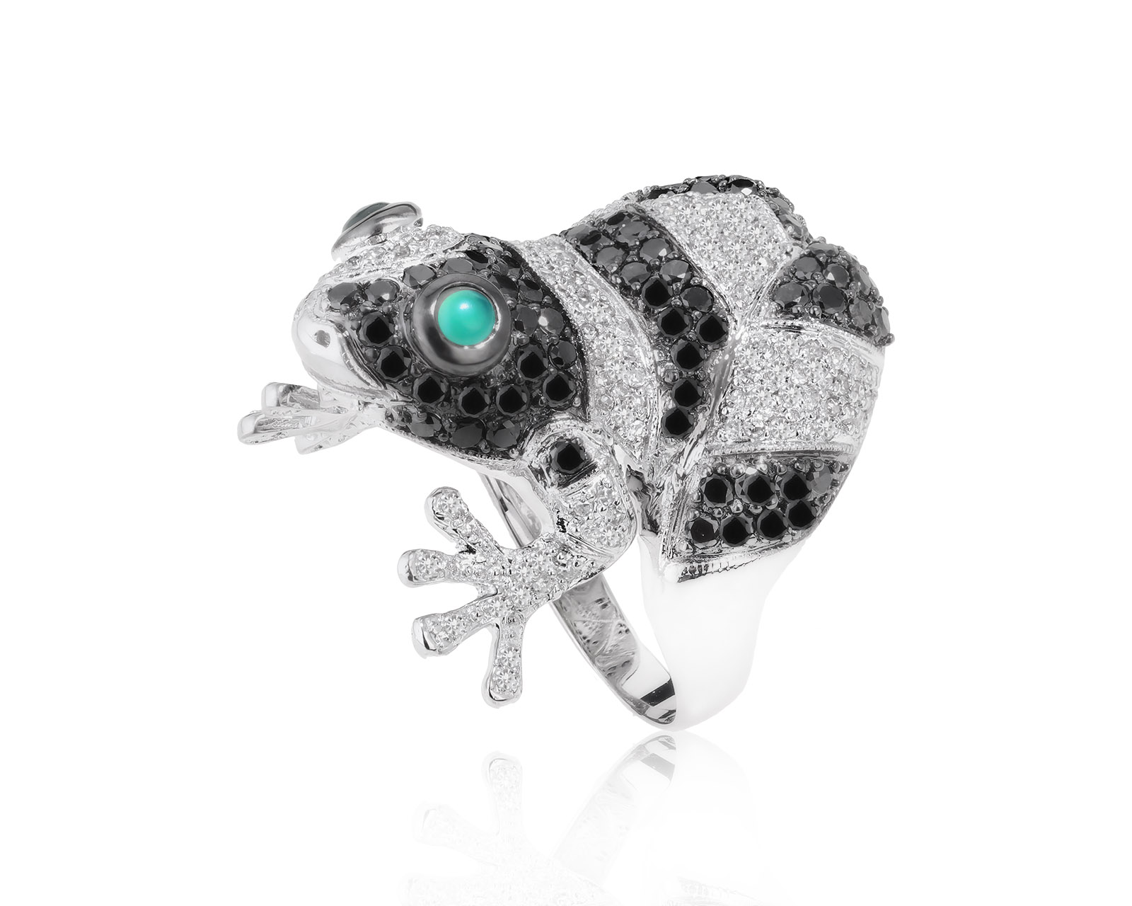 Нарядное золотое кольцо с бриллиантами 2.21ct 190522/2