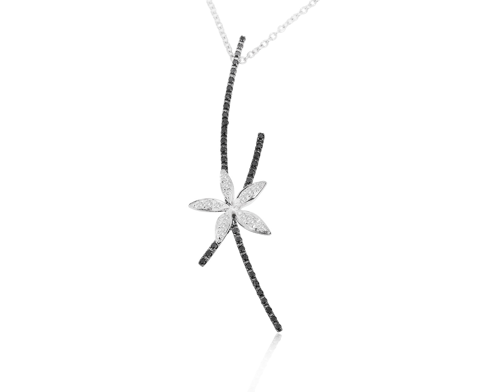 Оригинальное золотое колье с бриллиантами 0.39ct Stefan Hafner 181223/3