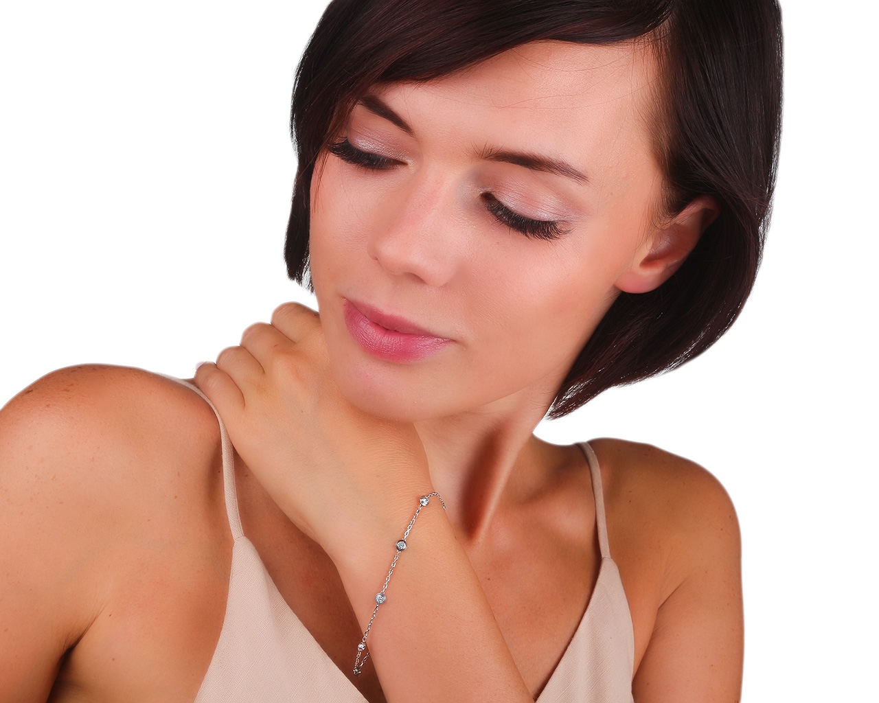 Шикарный золотой браслет с бриллиантами 0.65ct Cartier