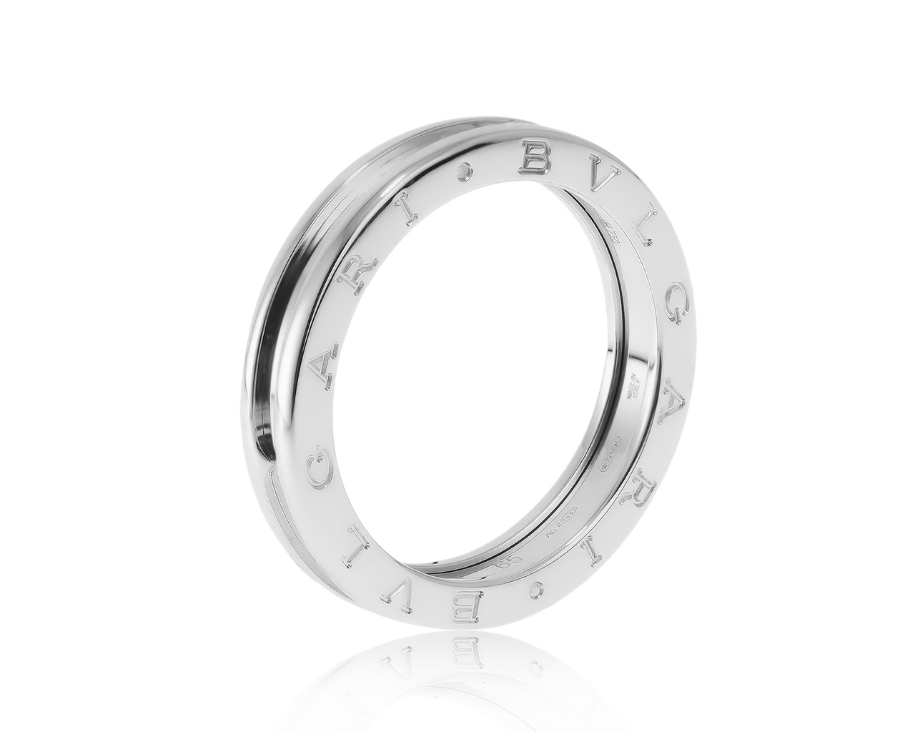 Оригинальное золотое кольцо Bvlgari B.Zero1 140321/3