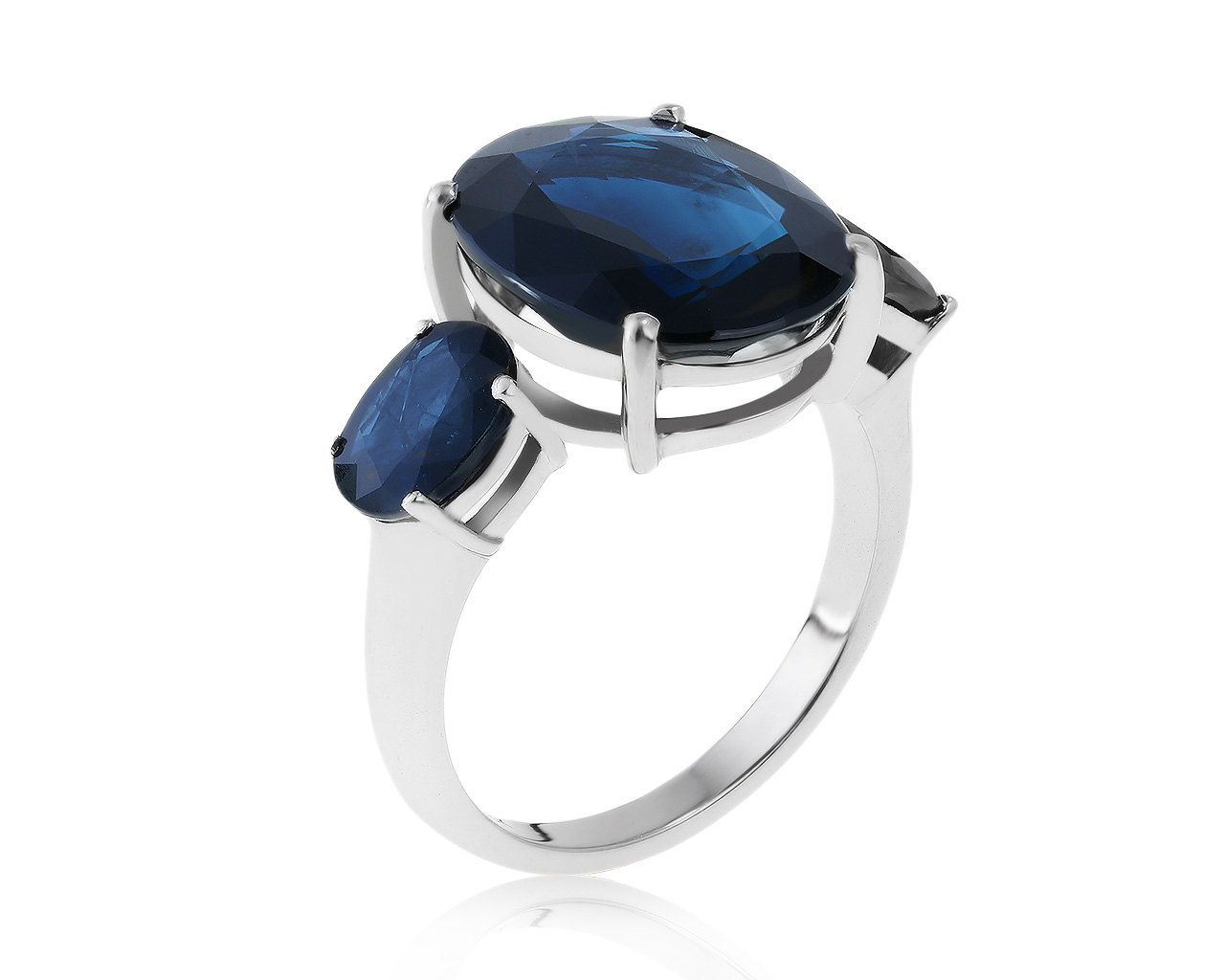 Завораживающее золотое кольцо с сапфирами 9.60ct 310321/10