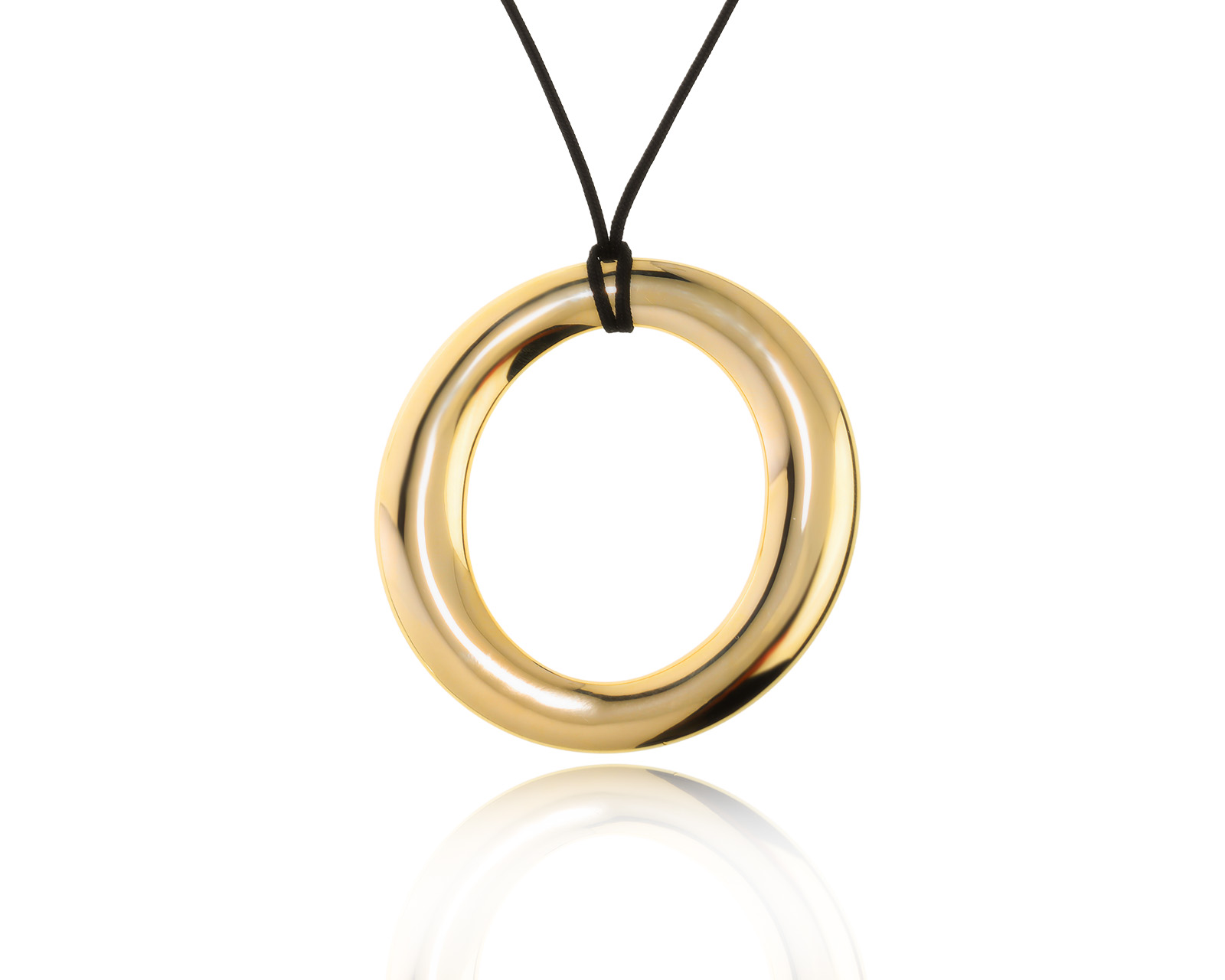 Оригинальный золотой кулон Tiffany&Co Elsa Peretti 130523/2