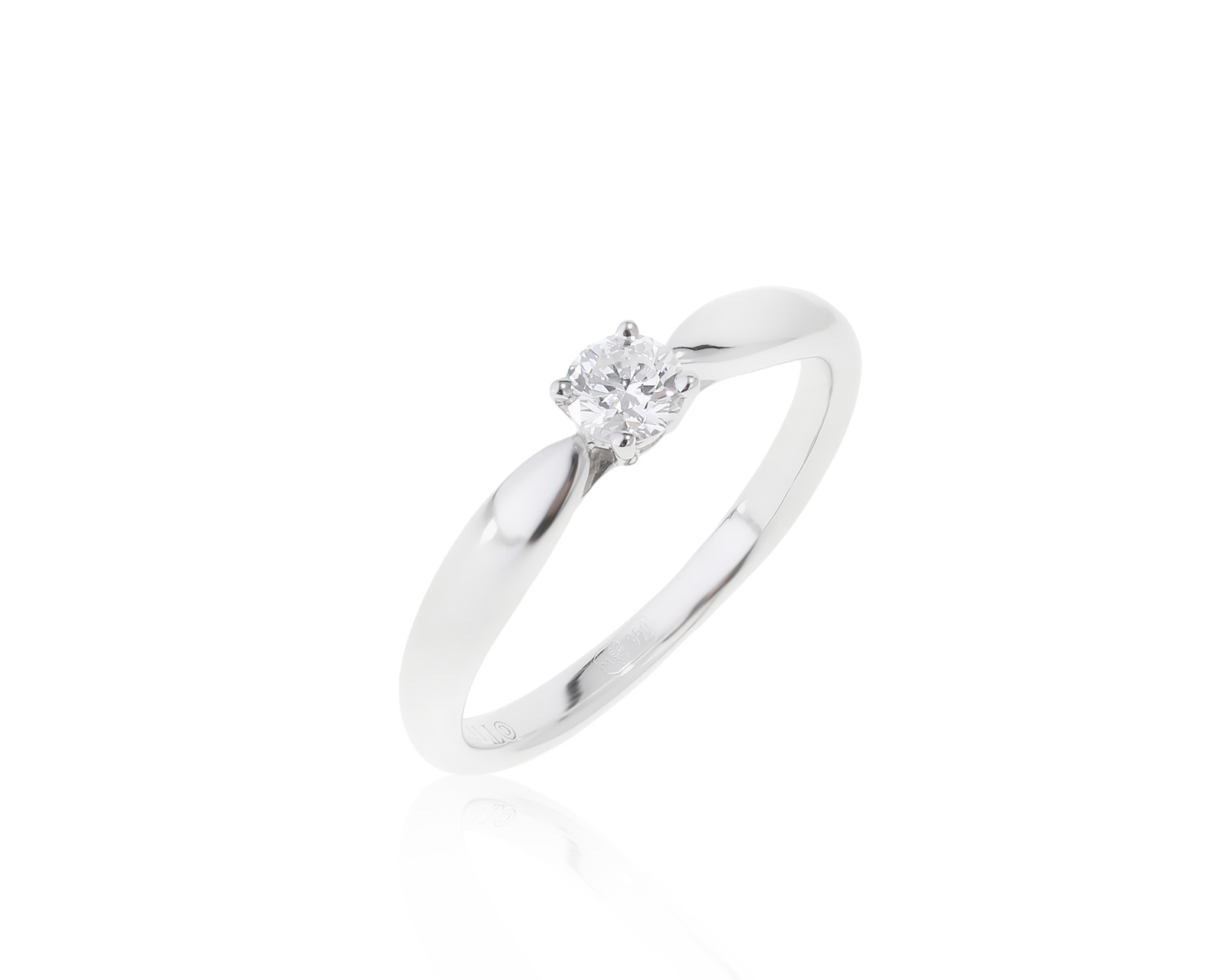 Оригинальное платиновое кольцо Tiffany&Co 290522/1