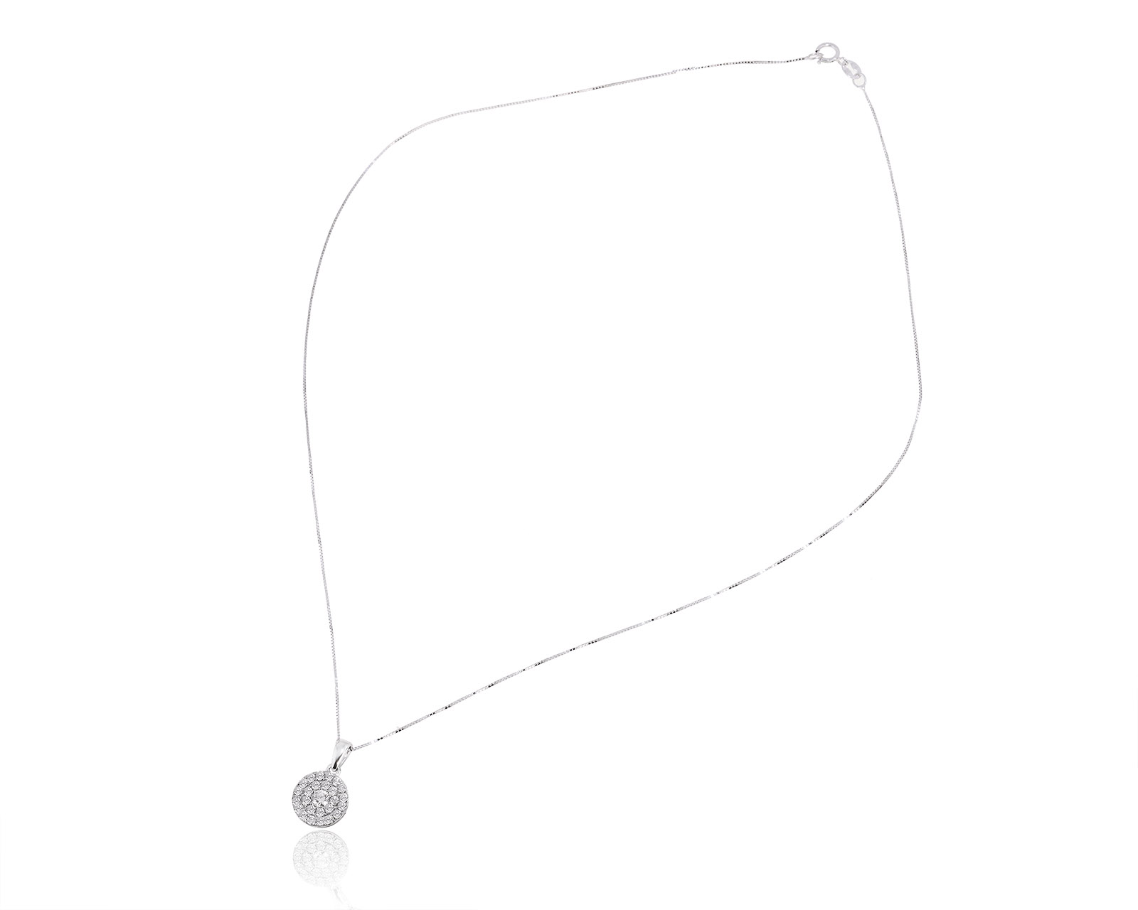 Золотой кулон с бриллиантами 0.40ct