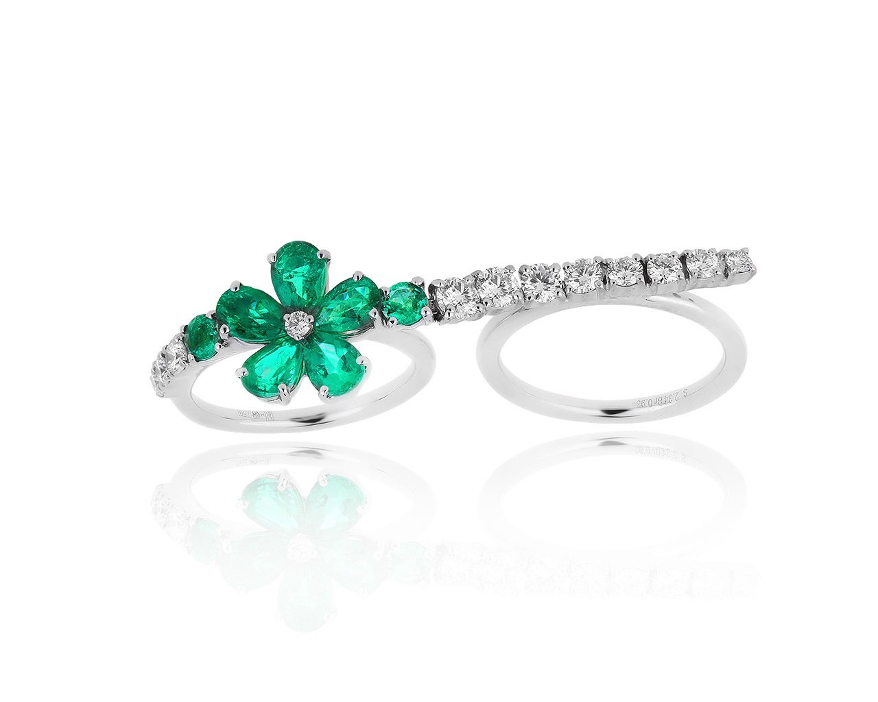 Оригинальное золотое кольцо с бриллиантами 0.93ct Crivelli 190819/3 Оригинальное золотое кольцо с бриллиантами 0.93ct Crivelli 190819/3