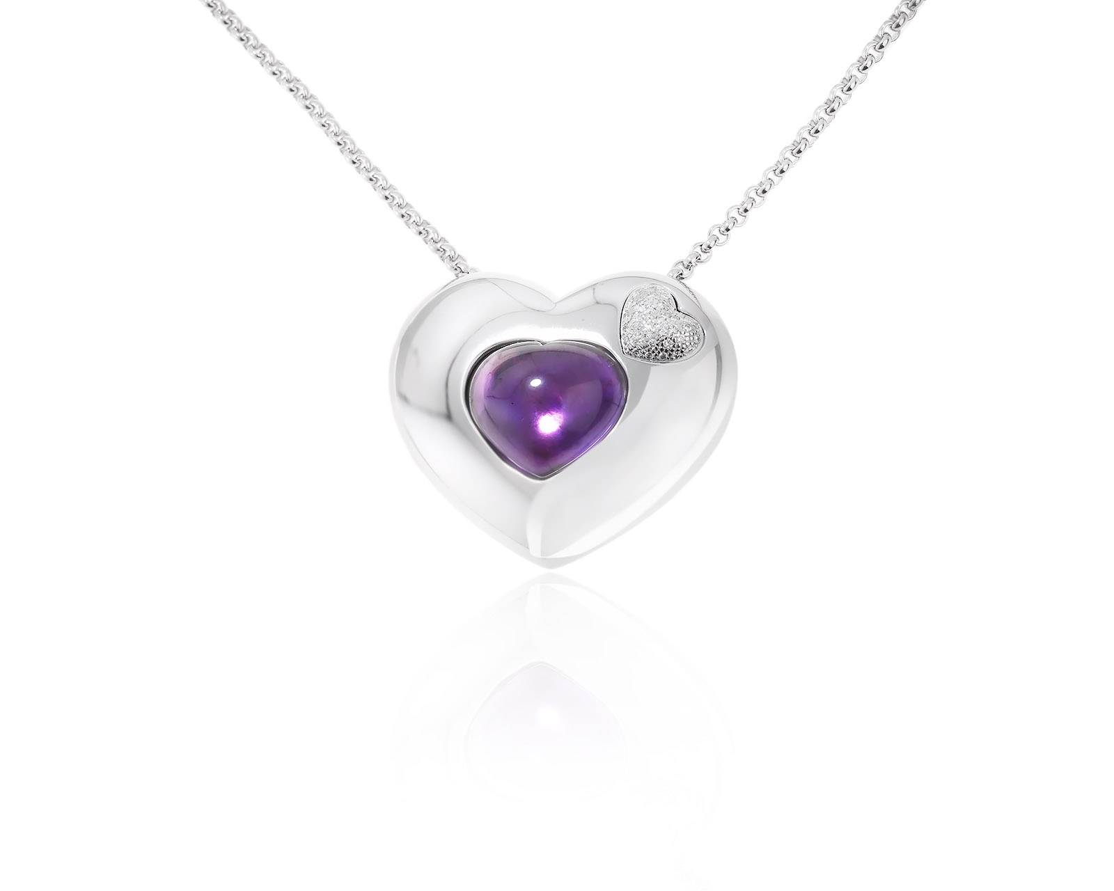 Оригинальный золотой кулон с аметистом 7.10ct Chopard 310324/3 Оригинальный золотой кулон с аметистом 7.10ct Chopard 310324/3
