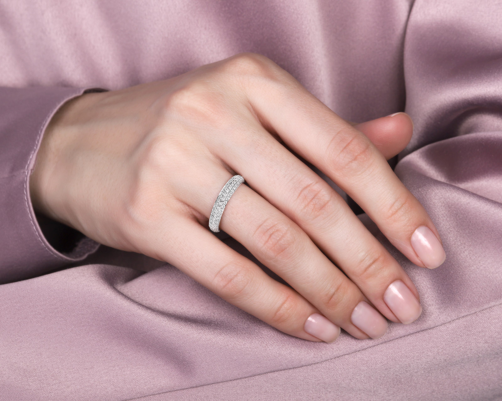 Оригинальное золотое кольцо с бриллиантами 0.90ct Korloff