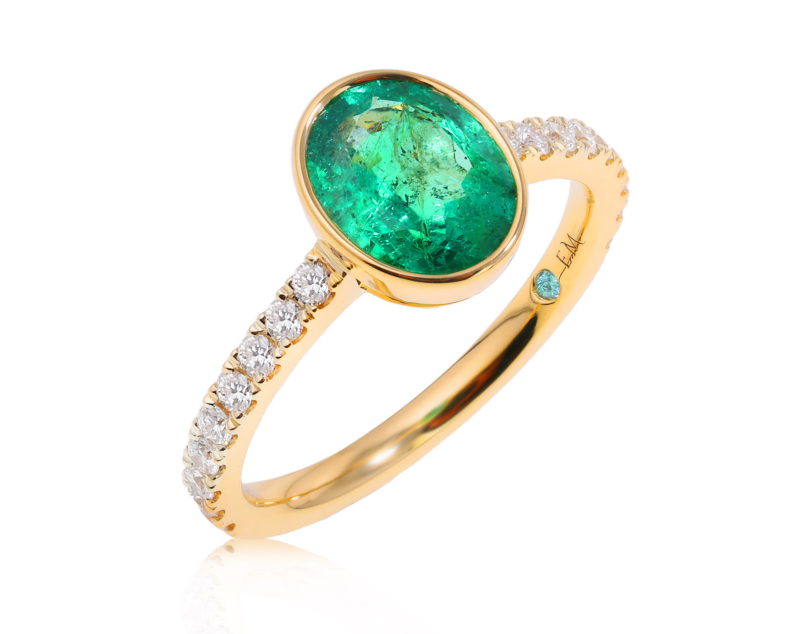 Золотое кольцо с изумрудом Замбия 1.92ct Evgeny Matveev 151025/Б248 Золотое кольцо с изумрудом Замбия 1.92ct Evgeny Matveev 151025/Б248