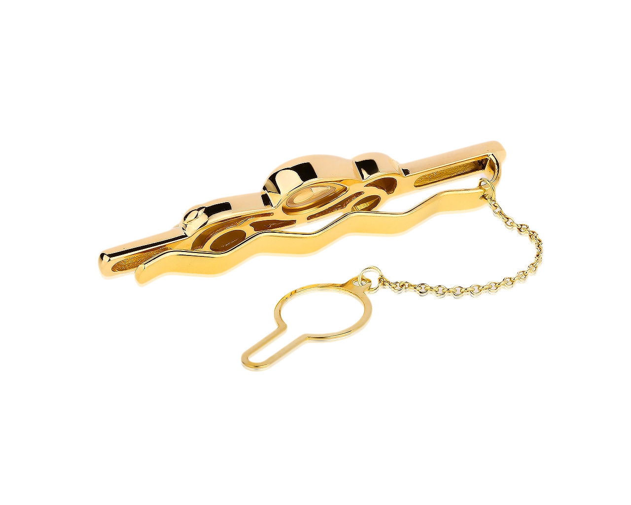 Золотой зажим для галстука Chopard Happy Diamonds 210618/1