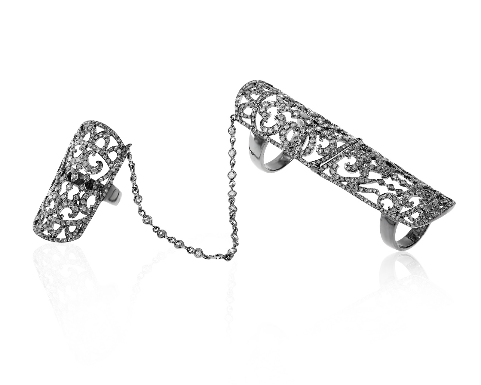 Великолепное золотое кольцо с бриллиантами 3.93ct 130622/3 Великолепное золотое кольцо с бриллиантами 3.93ct 130622/3