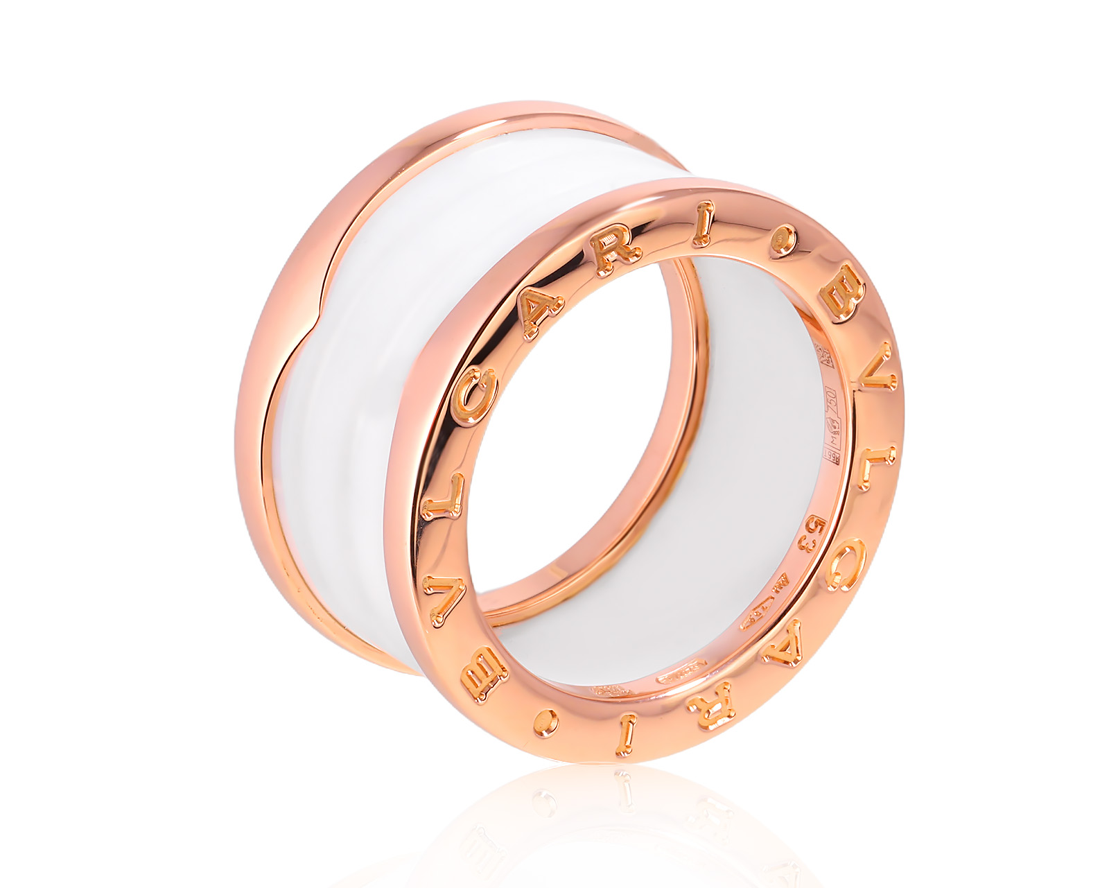 Оригинальное золотое кольцо Bvlgari B.Zero1 280725/6 Оригинальное золотое кольцо Bvlgari B.Zero1 280725/6