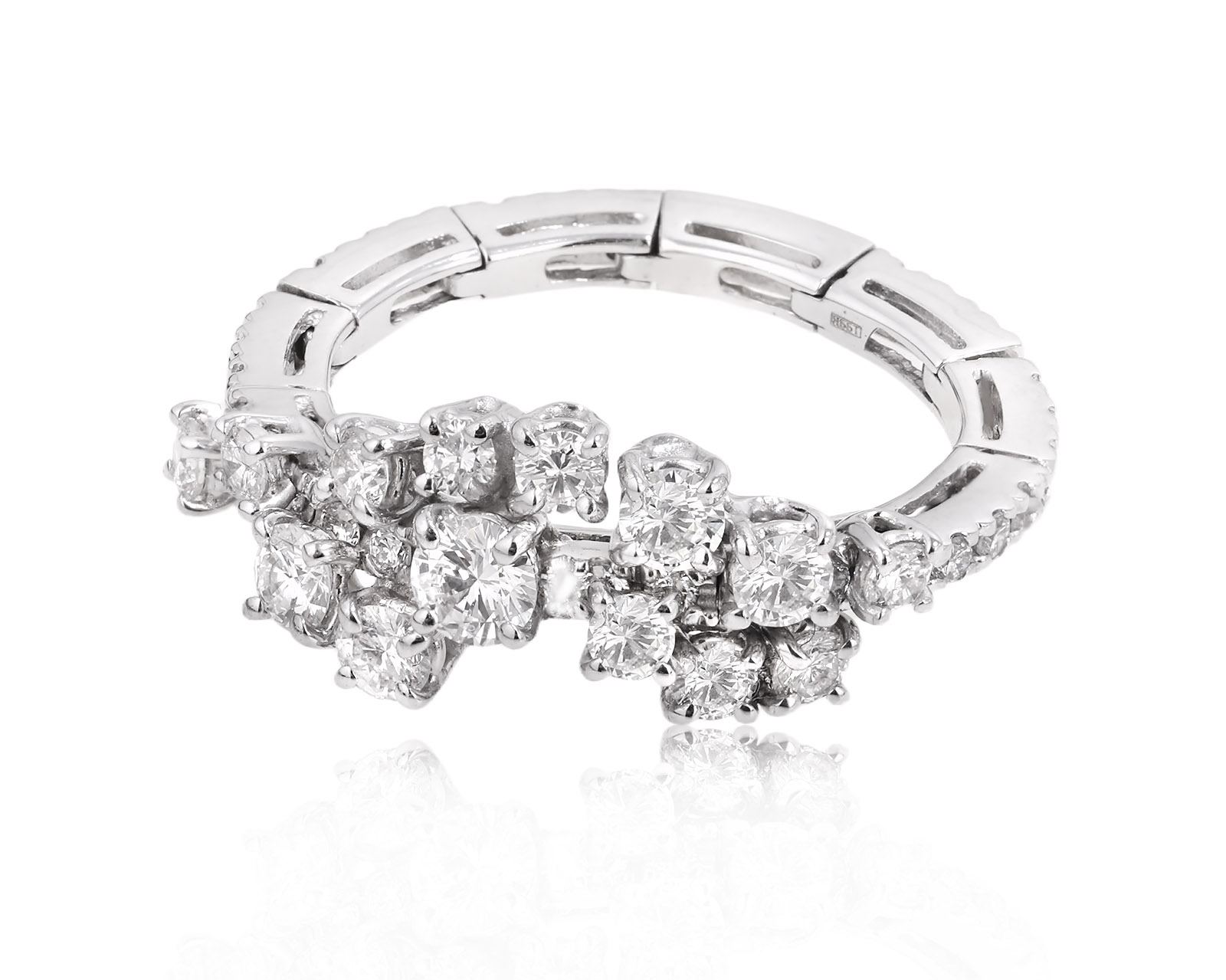 Оригинальное золотое кольцо с бриллиантами 1.13ct Staurino Fratelli 260825/9