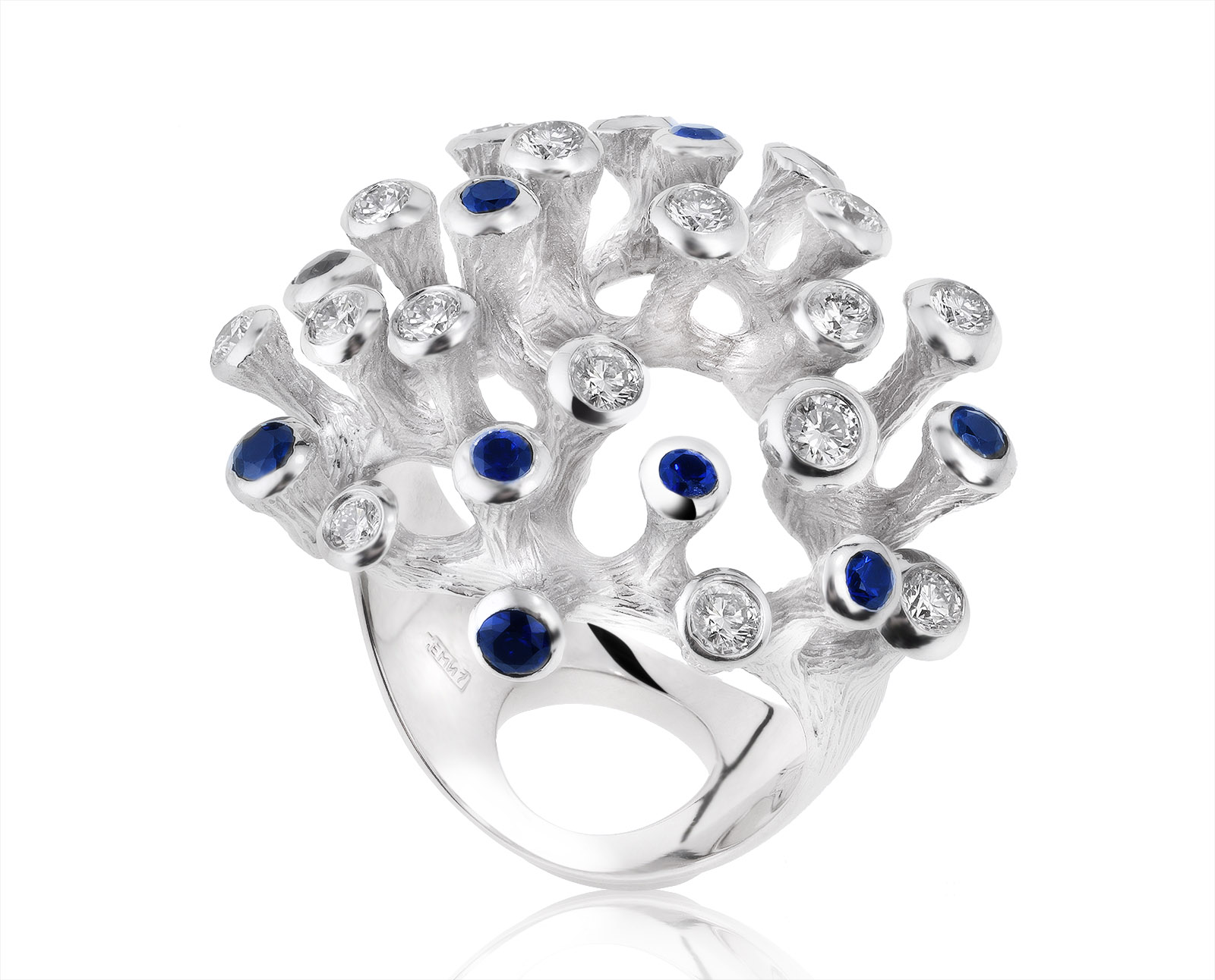 Красивое золотое кольцо с бриллиантами 1.20ct 250721/8 Красивое золотое кольцо с бриллиантами 1.20ct 250721/8