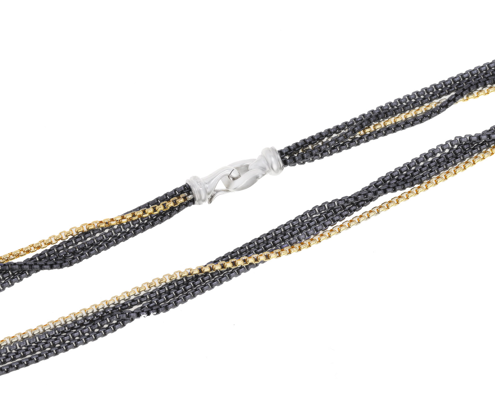 Оригинальная золотая цепь David Yurman 010621/35 Оригинальная золотая цепь David Yurman 010621/35