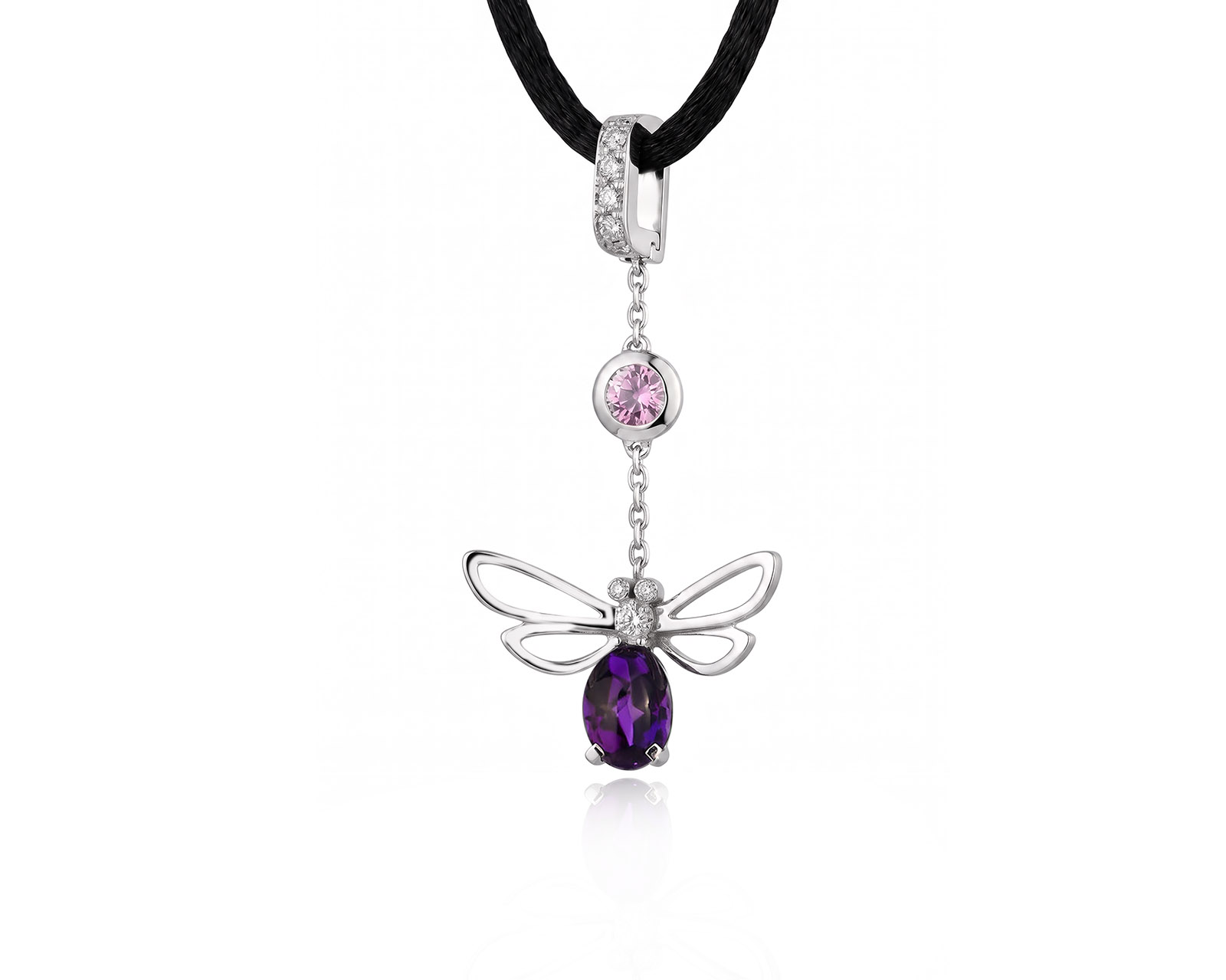 Оригинальный золотой кулон Chaumet Attrape Moi Si Tu M'Aimes