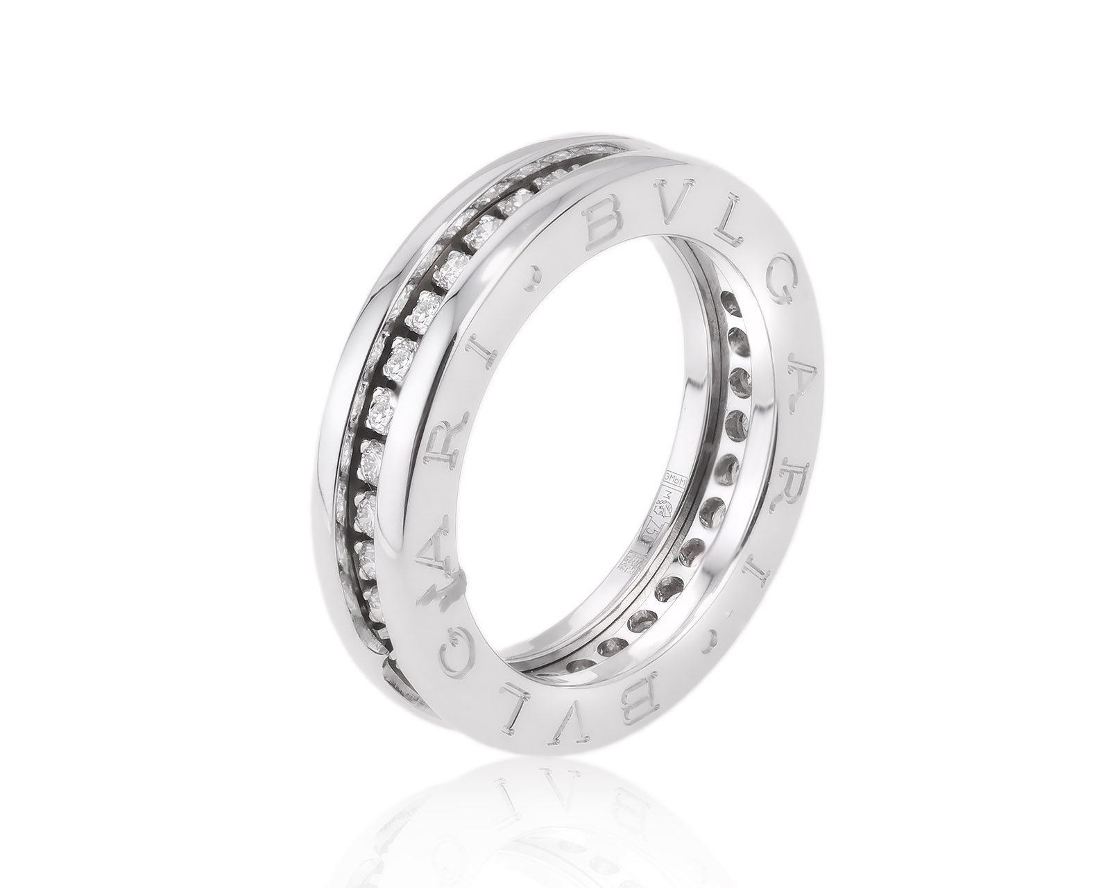 Оригинальное золотое кольцо Bvlgari B.Zero1 051123/1