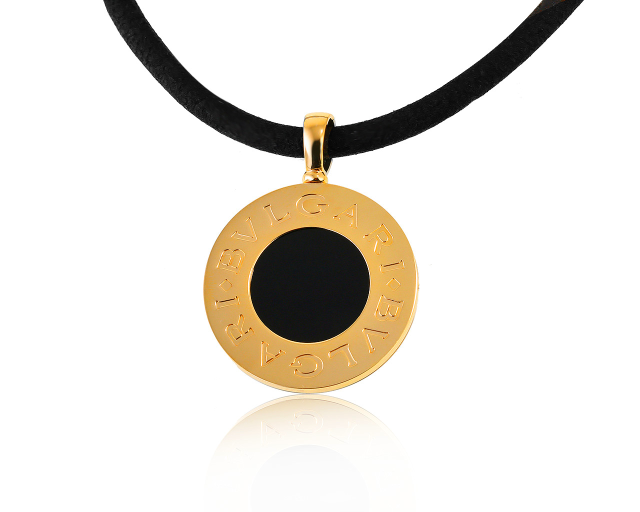 Оригинальный золотой кулон Bvlgari 310321/1