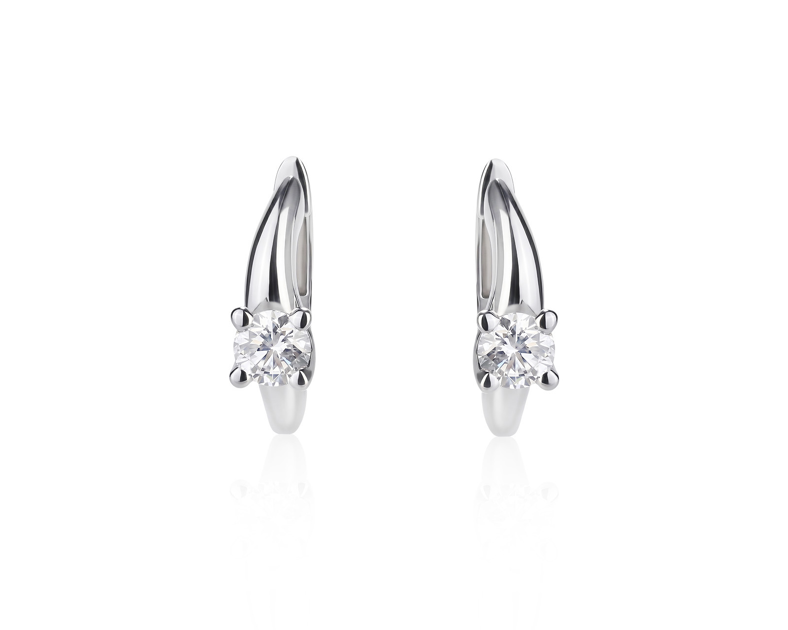 Оригинальные золотые серьги с бриллиантами 0.48ct Constantin Artmayer 040626/КМ358