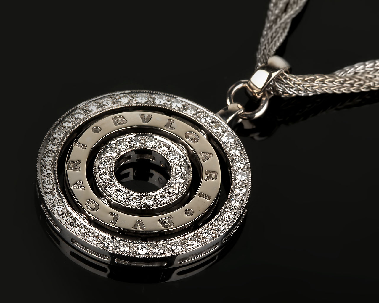 Золотая подвеска с бриллиантами 0.78ct 130516/10