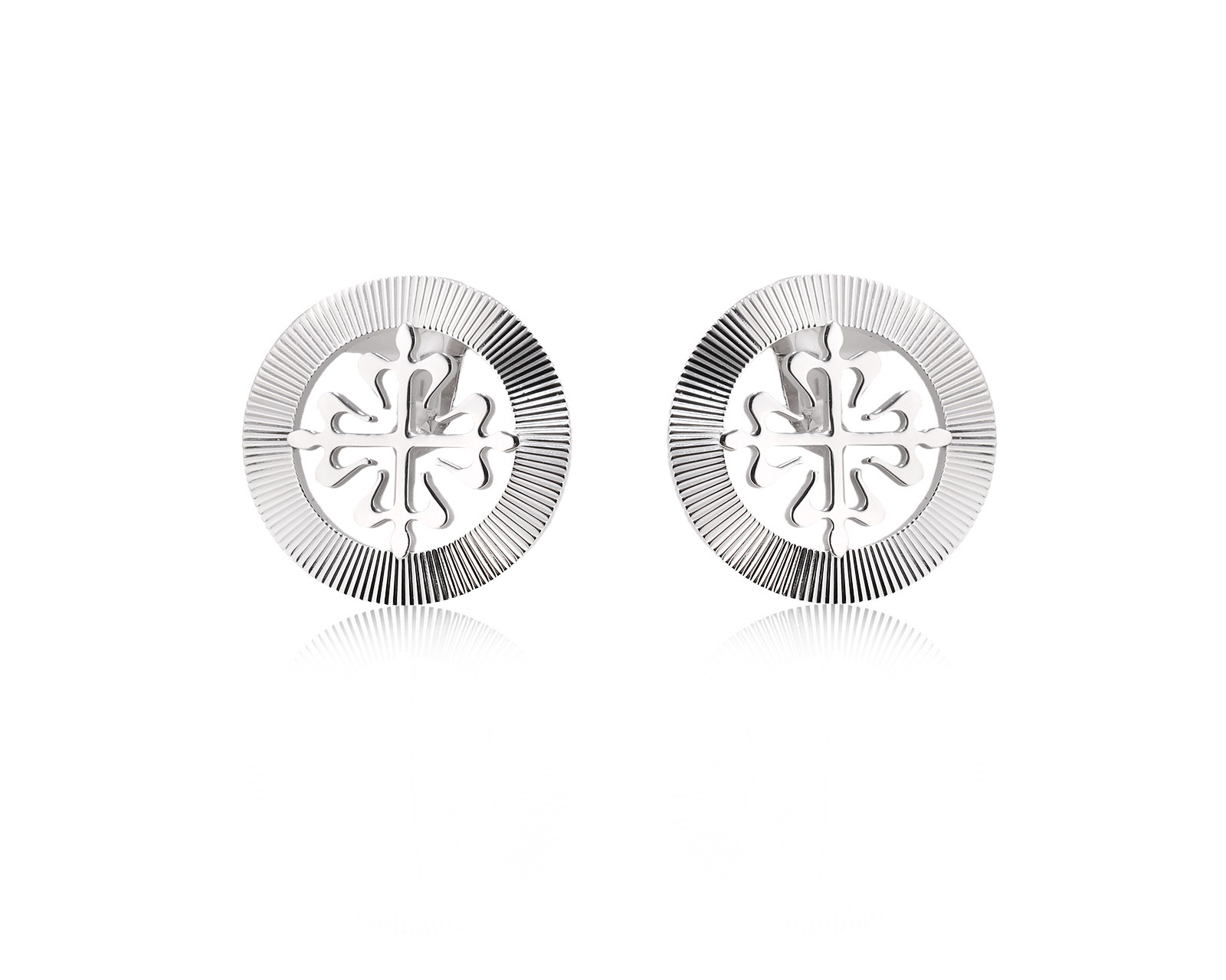 Оригинальные золотые запонки Patek Philippe Calatrava 240725/4