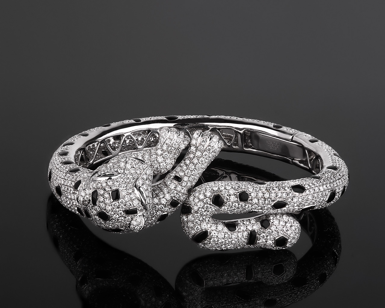 Роскошный золотой браслет с бриллиантами 15.25ct 281217/5