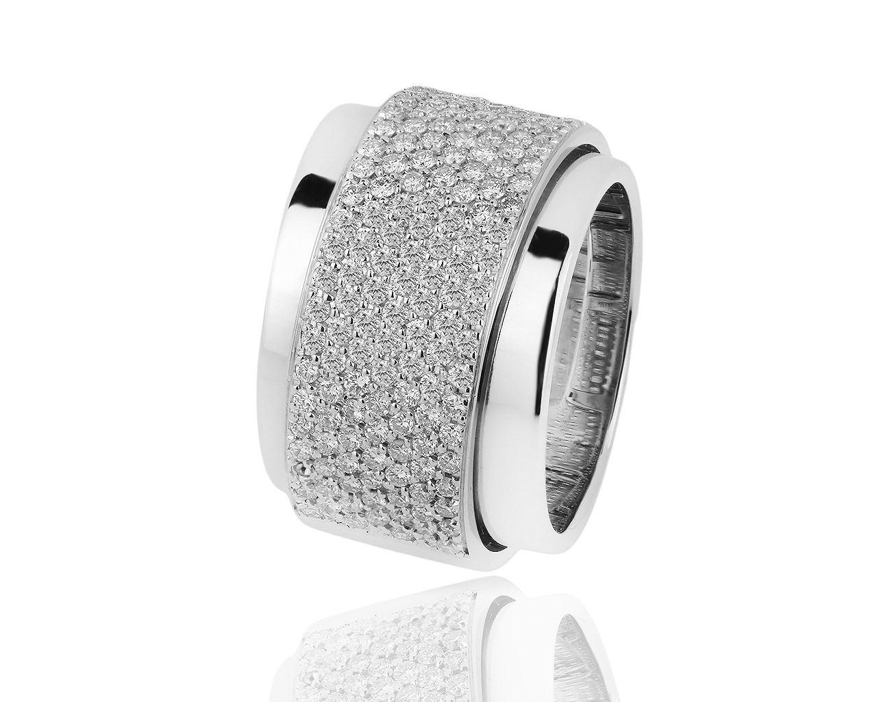 Превосходное золотое кольцо с бриллиантами 2.10ct 190319/4