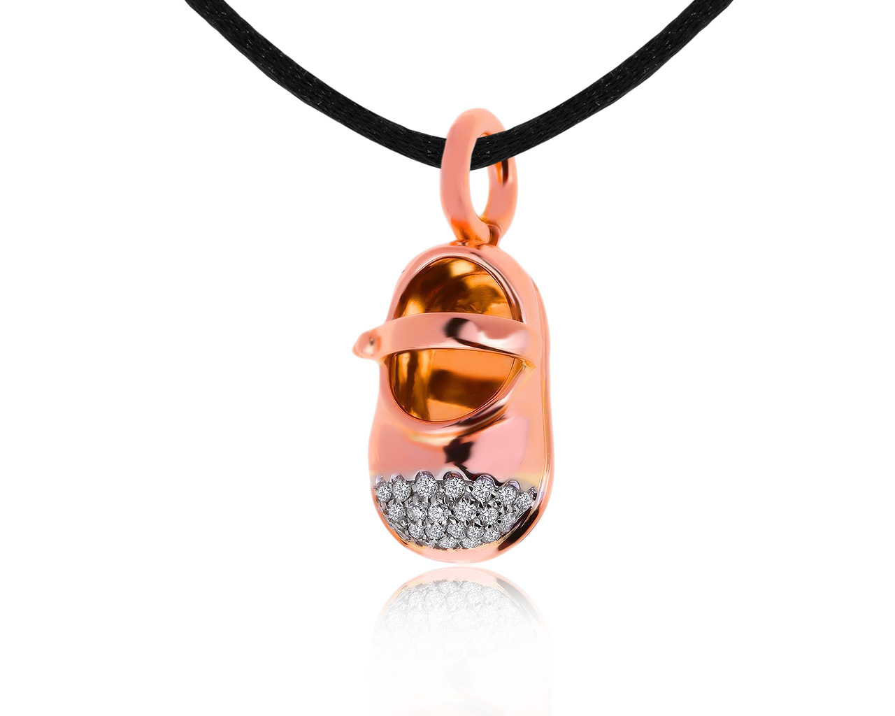 Оригинальный золотой кулон с бриллиантами 0.26ct Aaron Basha 130220/4 Оригинальный золотой кулон с бриллиантами 0.26ct Aaron Basha 130220/4