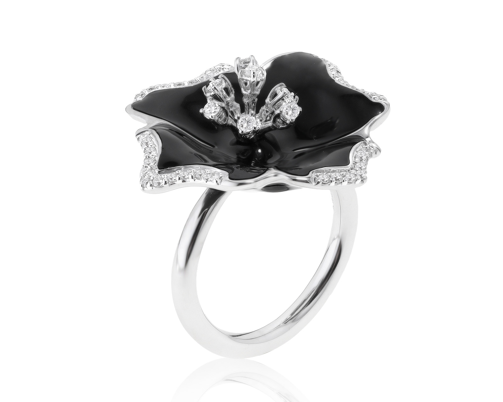Оригинальное золотое кольцо с бриллиантами 0.30ct Roberto Coin 171121/4 Оригинальное золотое кольцо с бриллиантами 0.30ct Roberto Coin 171121/4