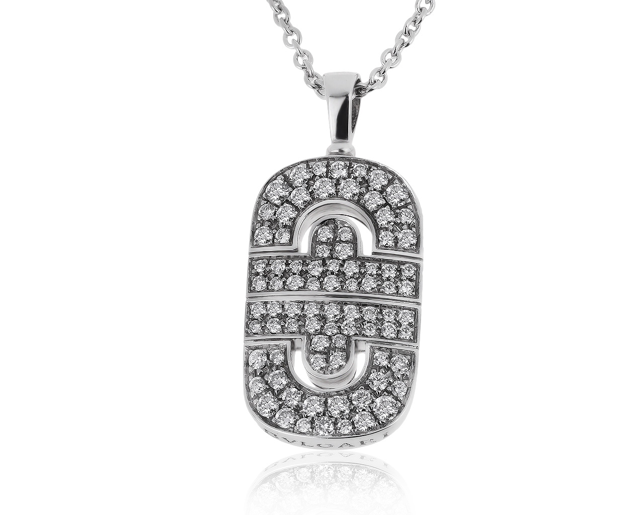 Оригинальный золотой кулон с бриллиантами 1.05ct Bvlgari 220320/3