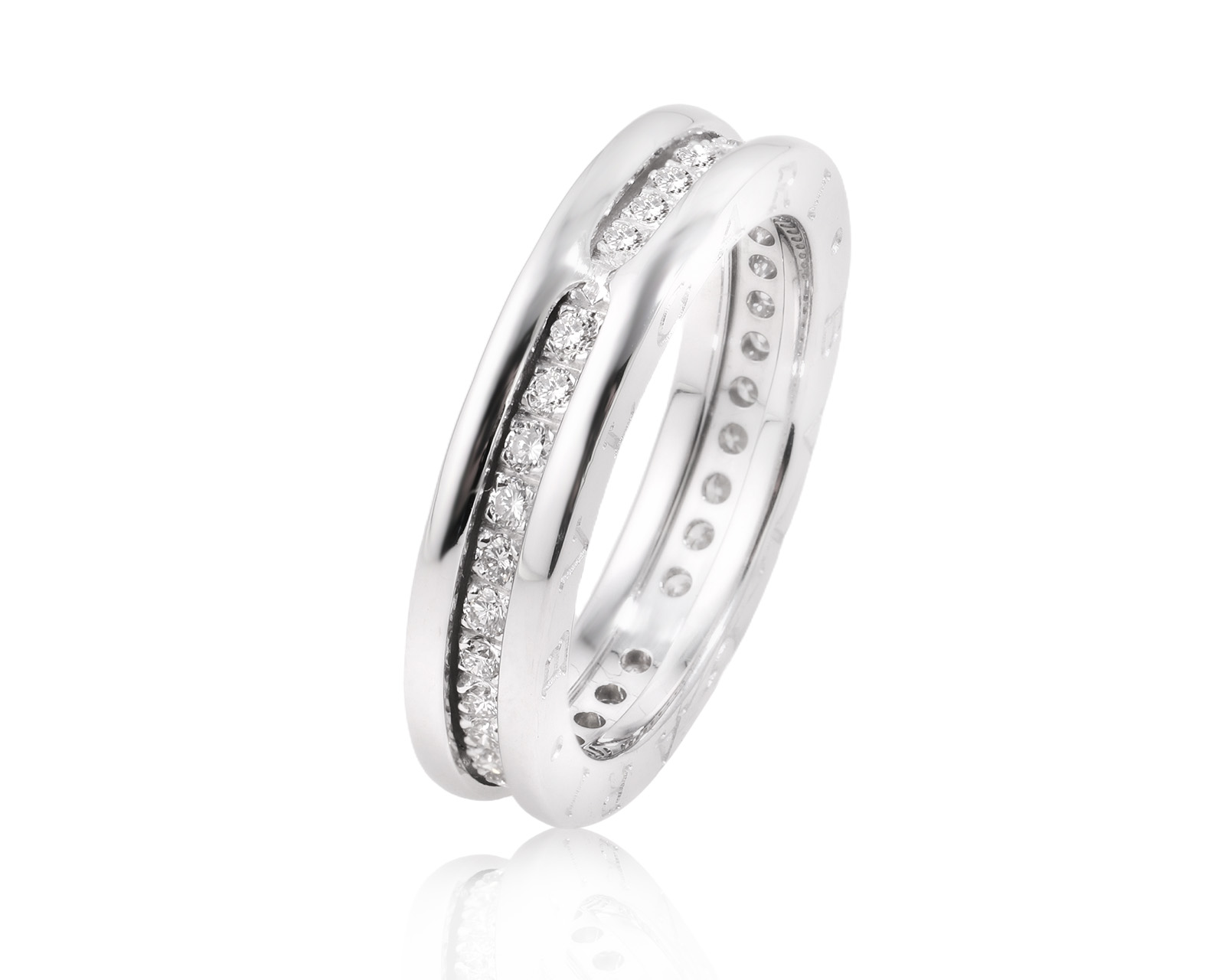 Оригинальное золотое кольцо с бриллиантами 0.51ct Bvlgari B.Zero1 251125/2