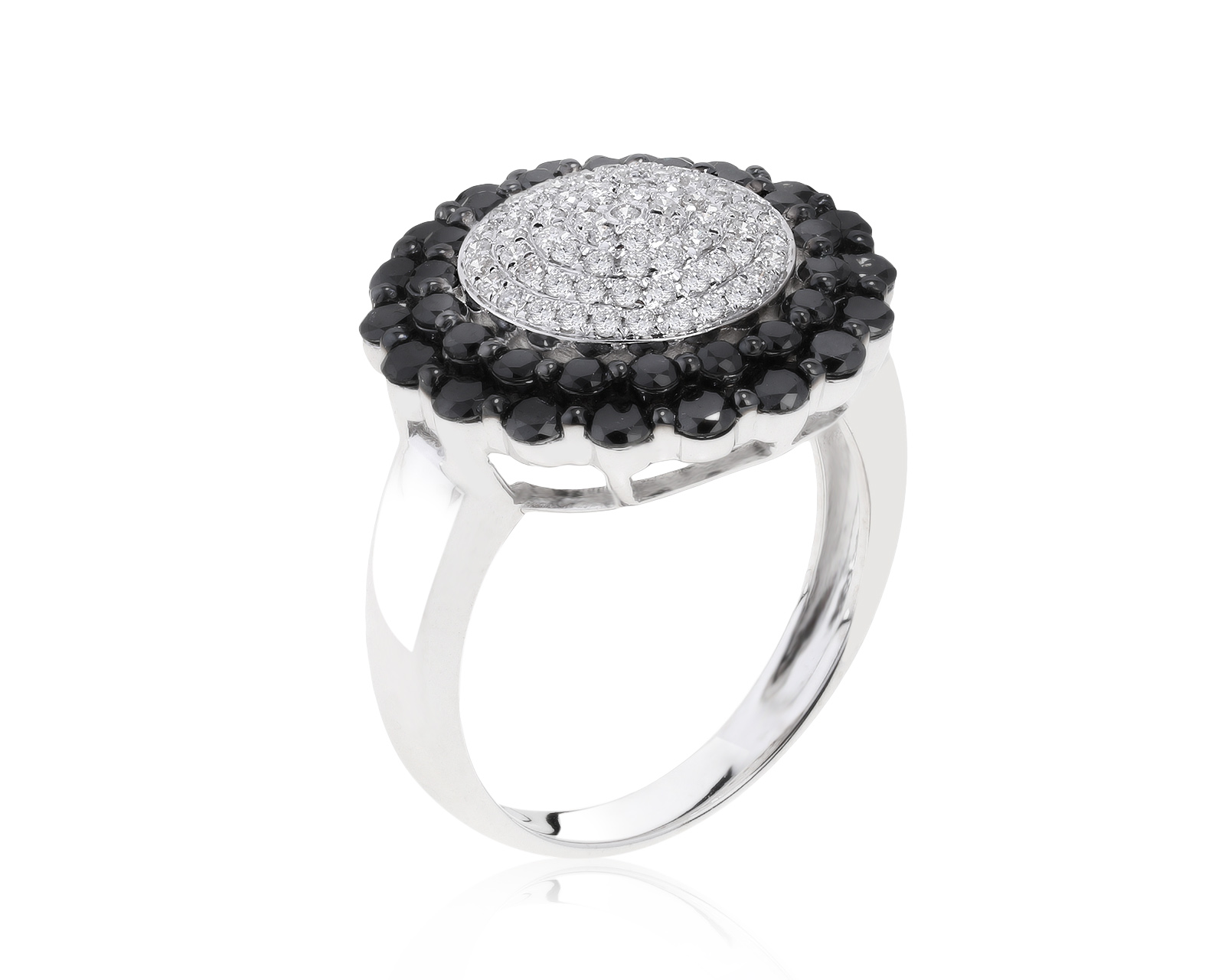 Потрясающее золотое кольцо с бриллиантами 1.34ct 091221/1