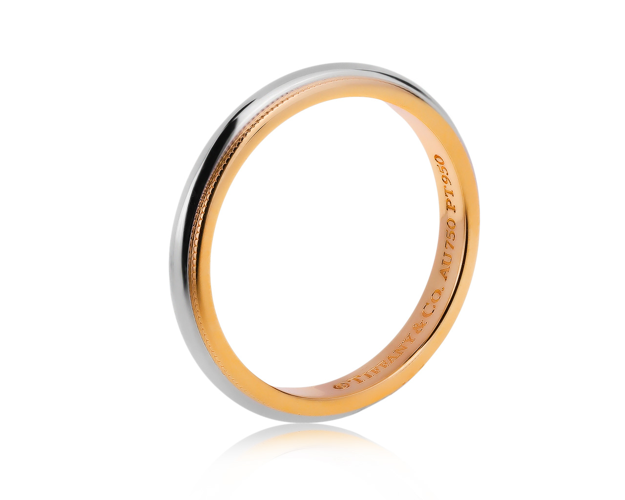 Оригинальное золотое кольцо Tiffany&Co 050320/6